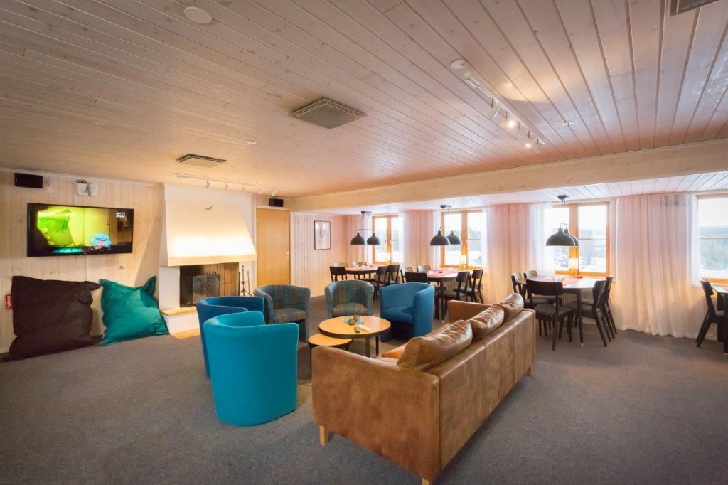 Välkomnande Fjällbyn /Club House