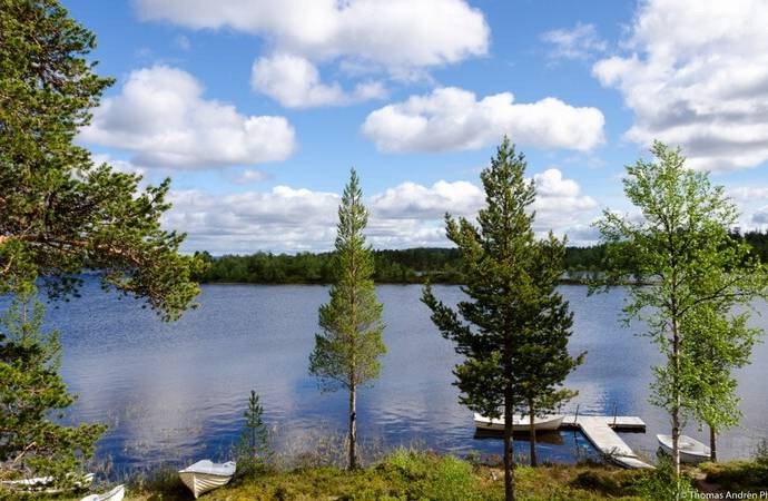Fjällvttnet bryggan