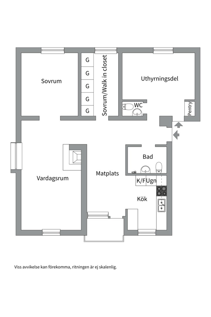 Planlösning från Hjalmar Brantingsgatan 29, Kommande i Fålhagen, Uppsala