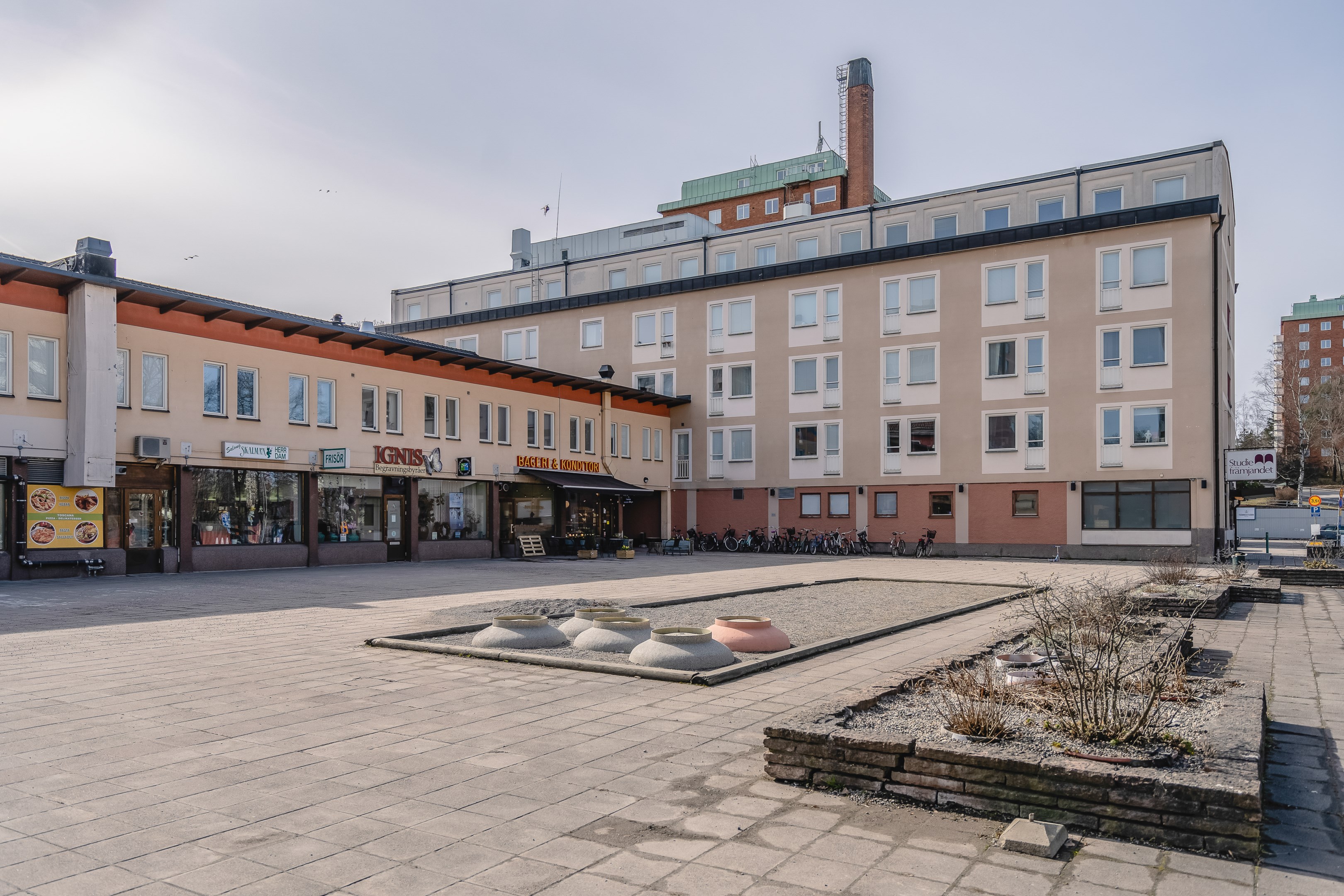 Finntorp centrums torg