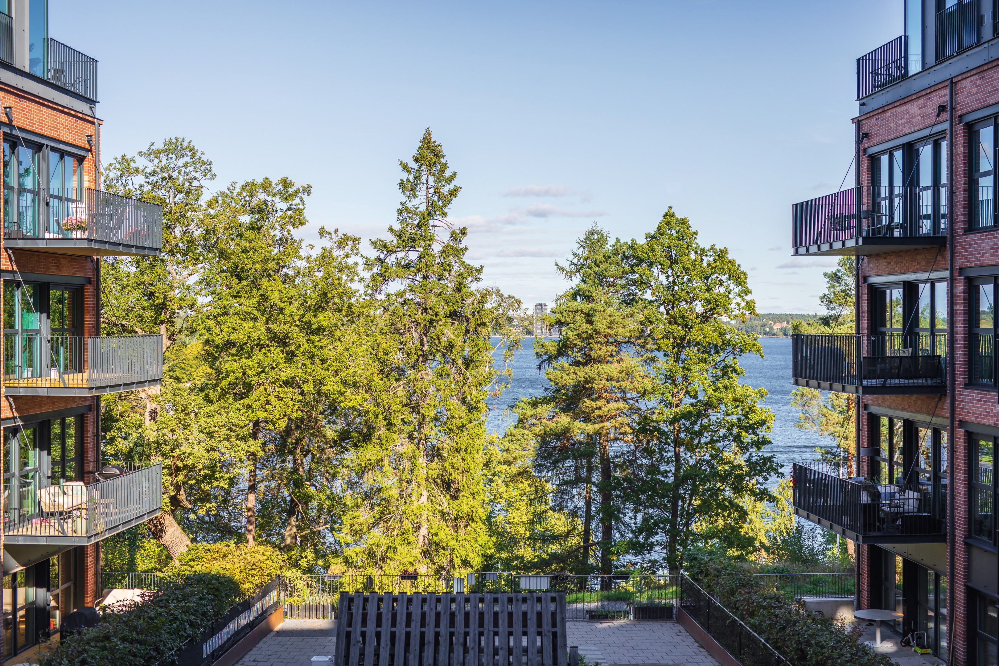 Bostadsbild från Fabrikörvägen 6, Kommande i Nacka Strand, Nacka