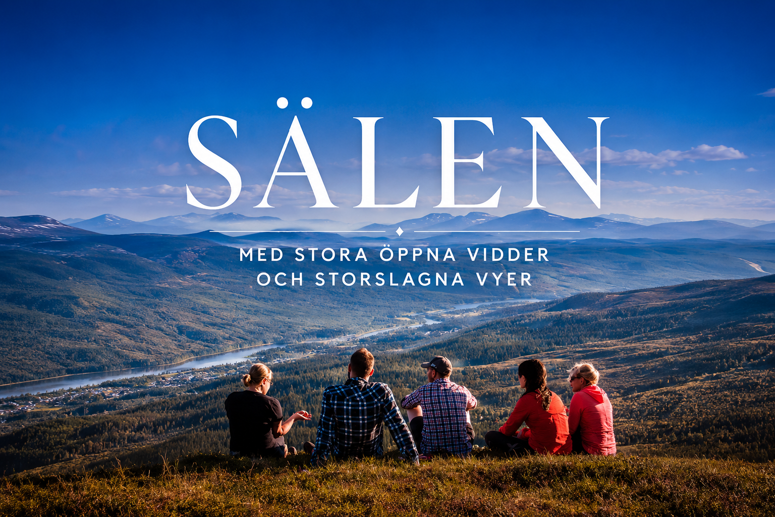 UTSIKT MOT TRYSIL  NORGE