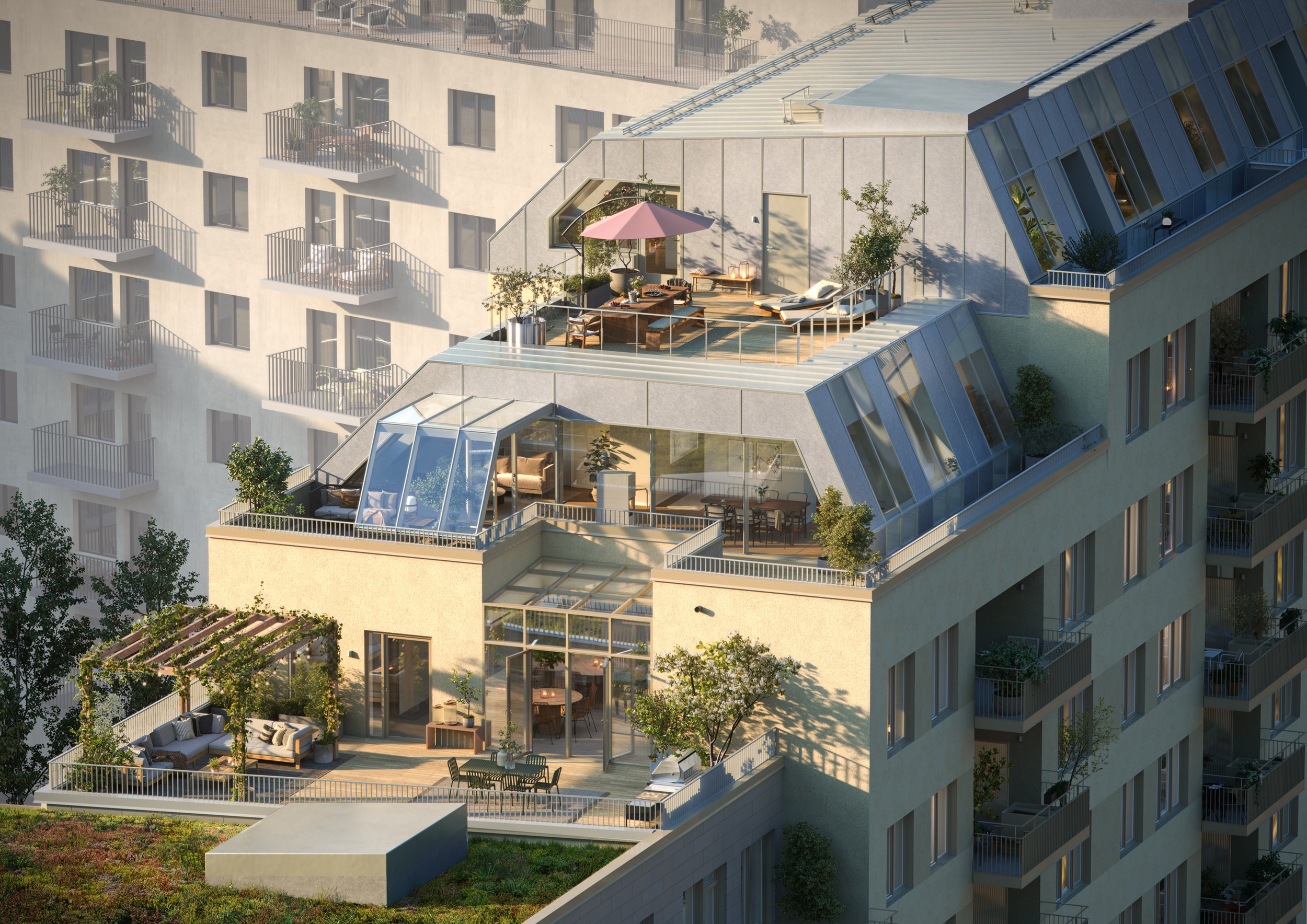 Bostadsbild från Solnavägen, Till salu i , Solna