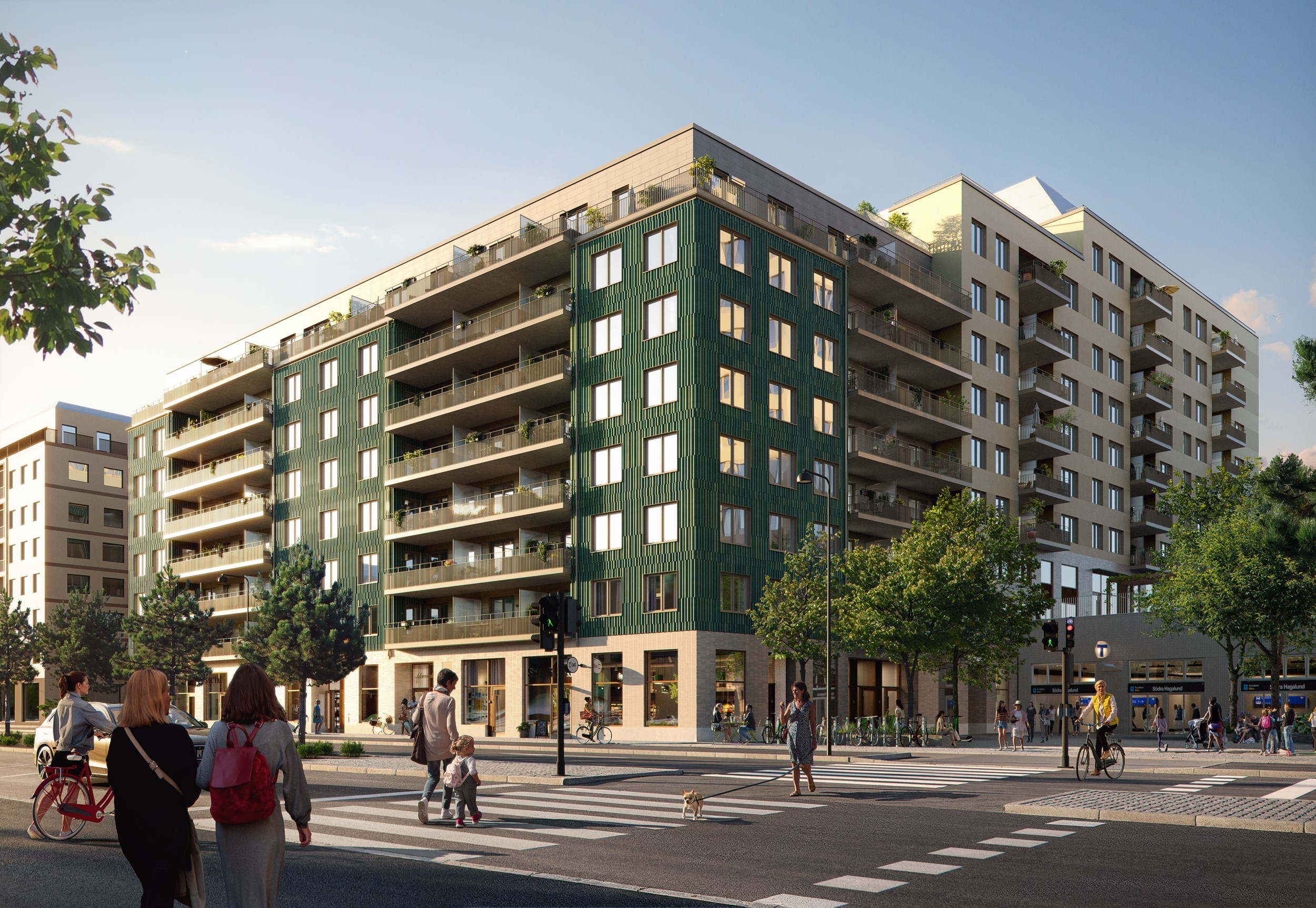Bostadsbild från Solnavägen, Till salu i , Solna