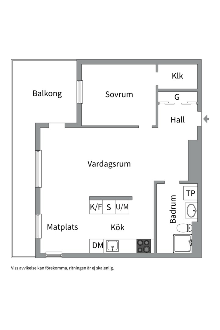 Planlösning från Finnboda kajväg 10, Kommande i Finnboda Hamn, Nacka