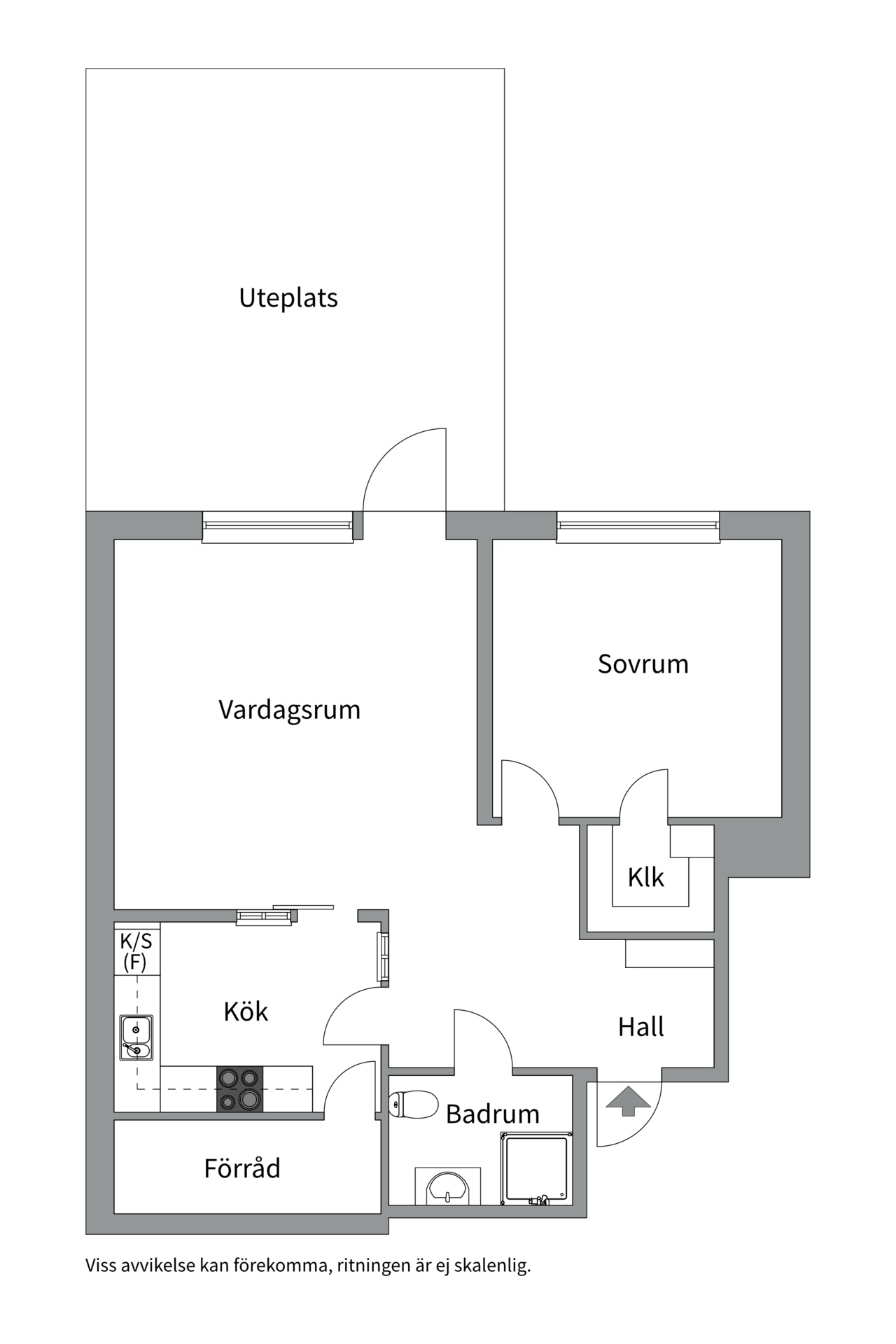 Bostadsbild från Augustendalsvägen 30, 3tr, Kommande i Nacka Strand, Nacka