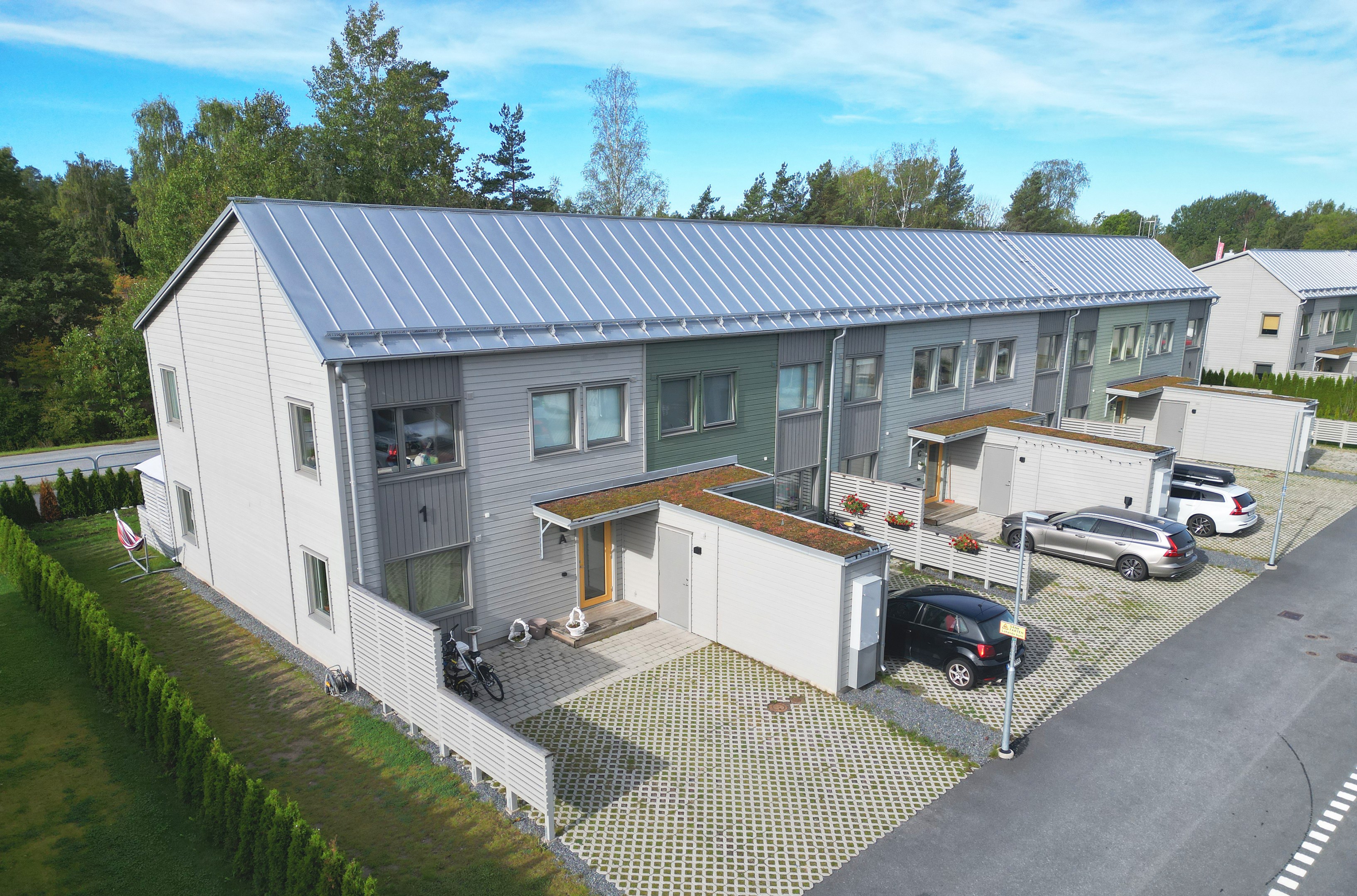 Huset entrésidan