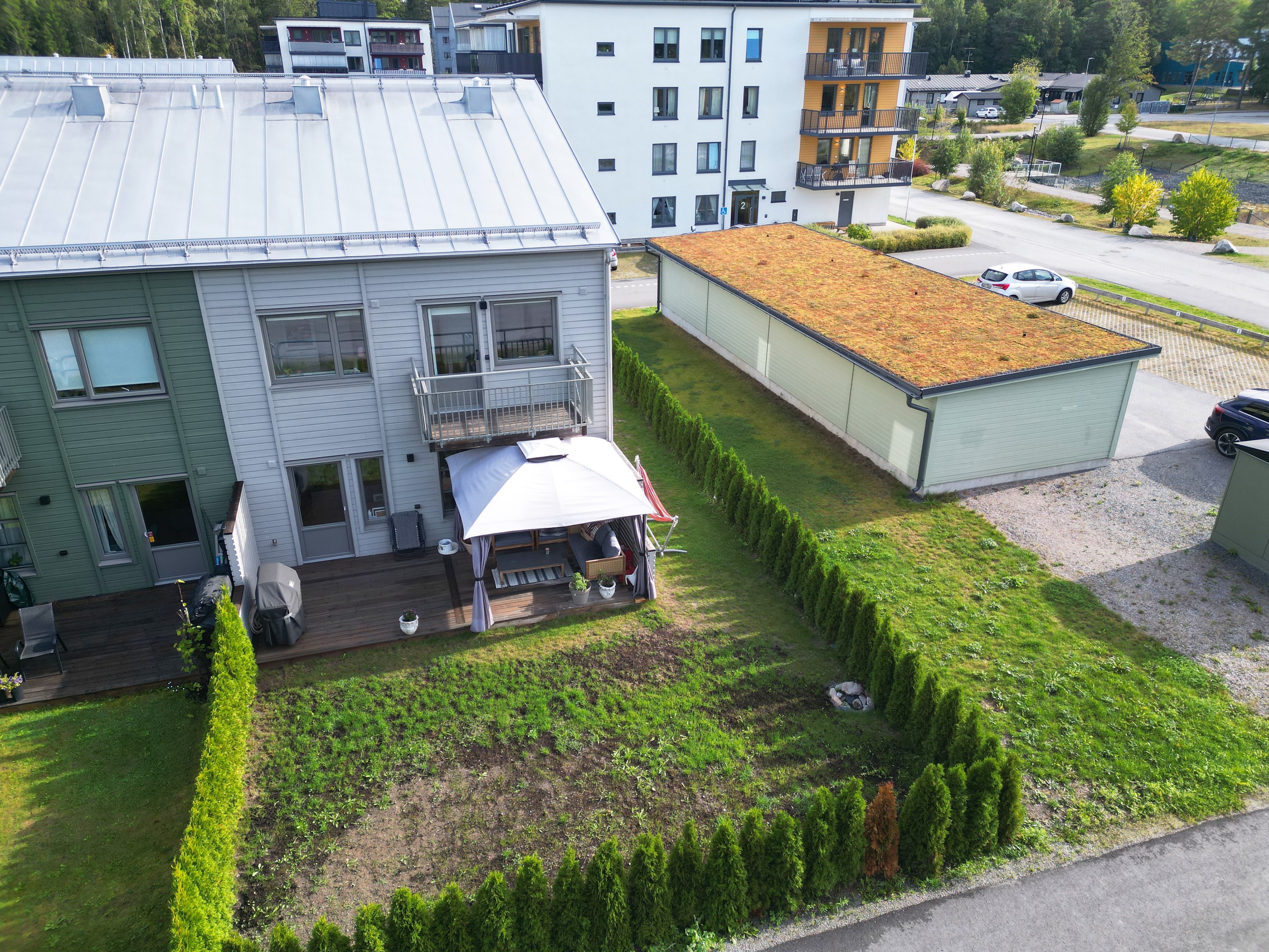 Huset baksidan