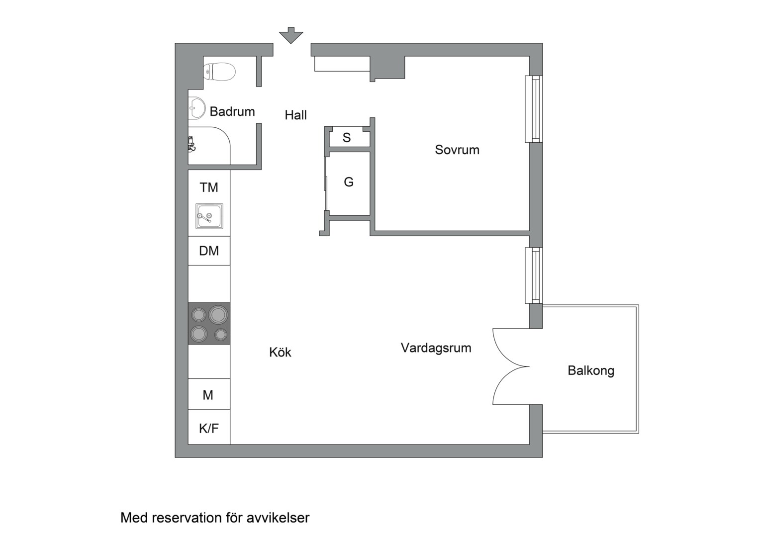 Planlösning från Vintergatan 12, Till salu i Centrala Sundbyberg, Sundbyberg