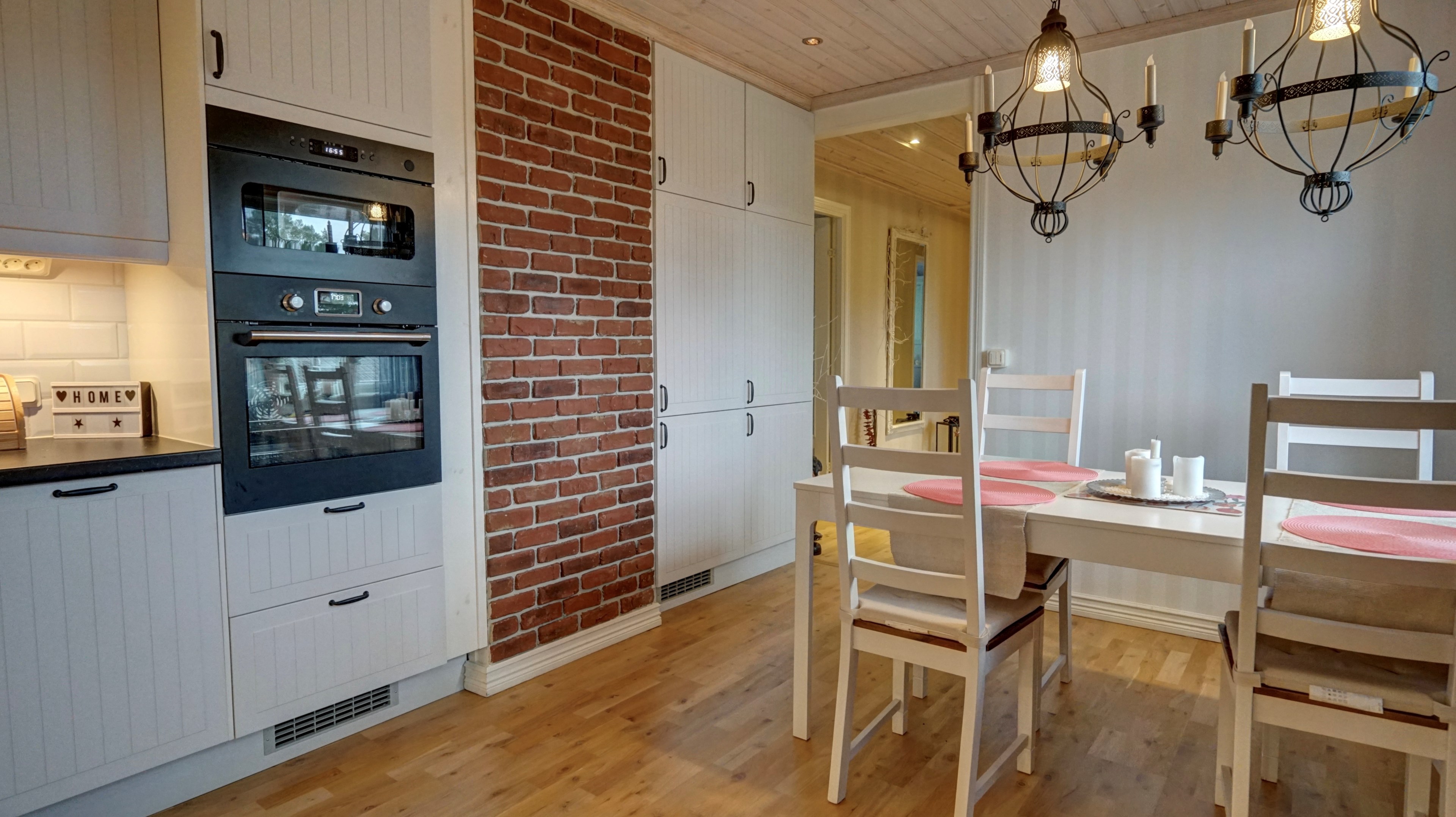 Kök mot hall