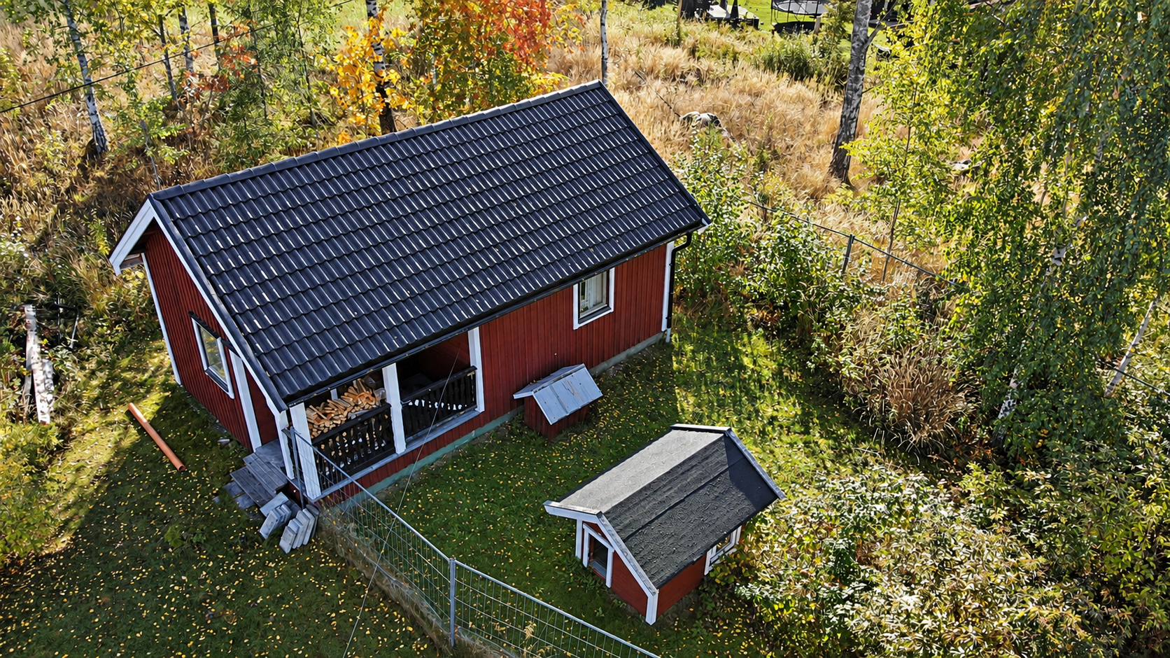 Gästhus och hundgård