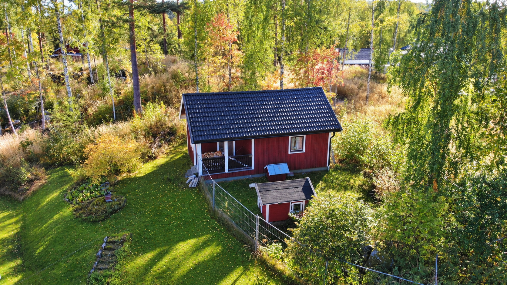 Gästhus och hundgård