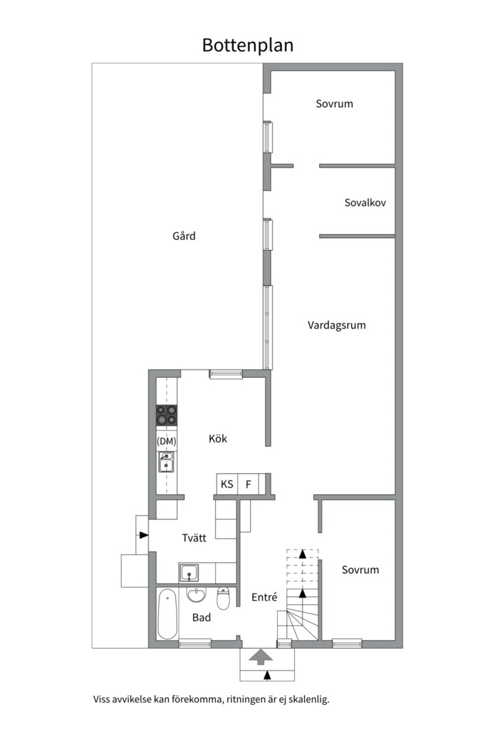 Planlösning från Bergandsgatan 3, Kommande i Fågelhöjden - Saltsjöbaden, Nacka