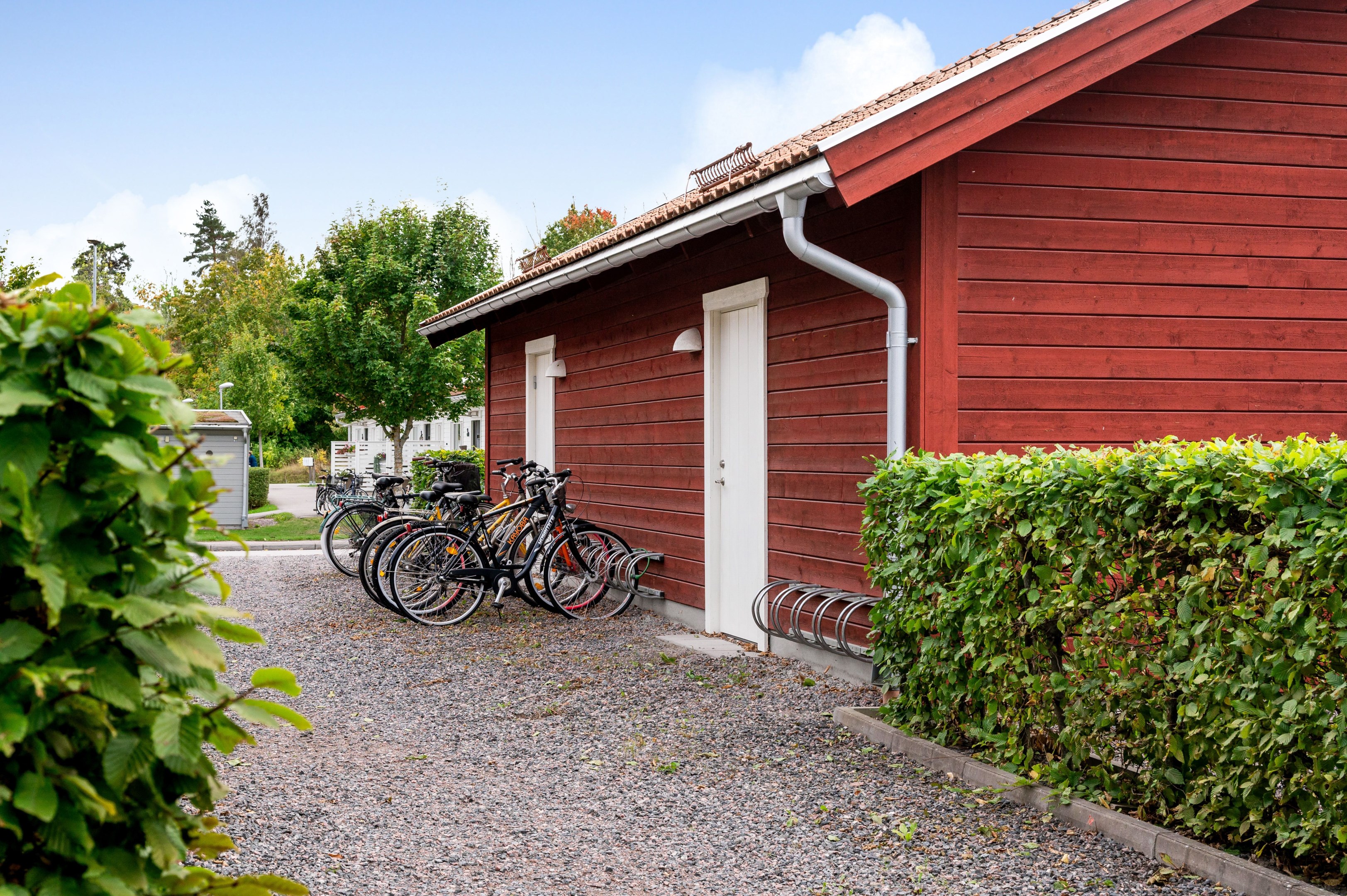 Förråd på innergården