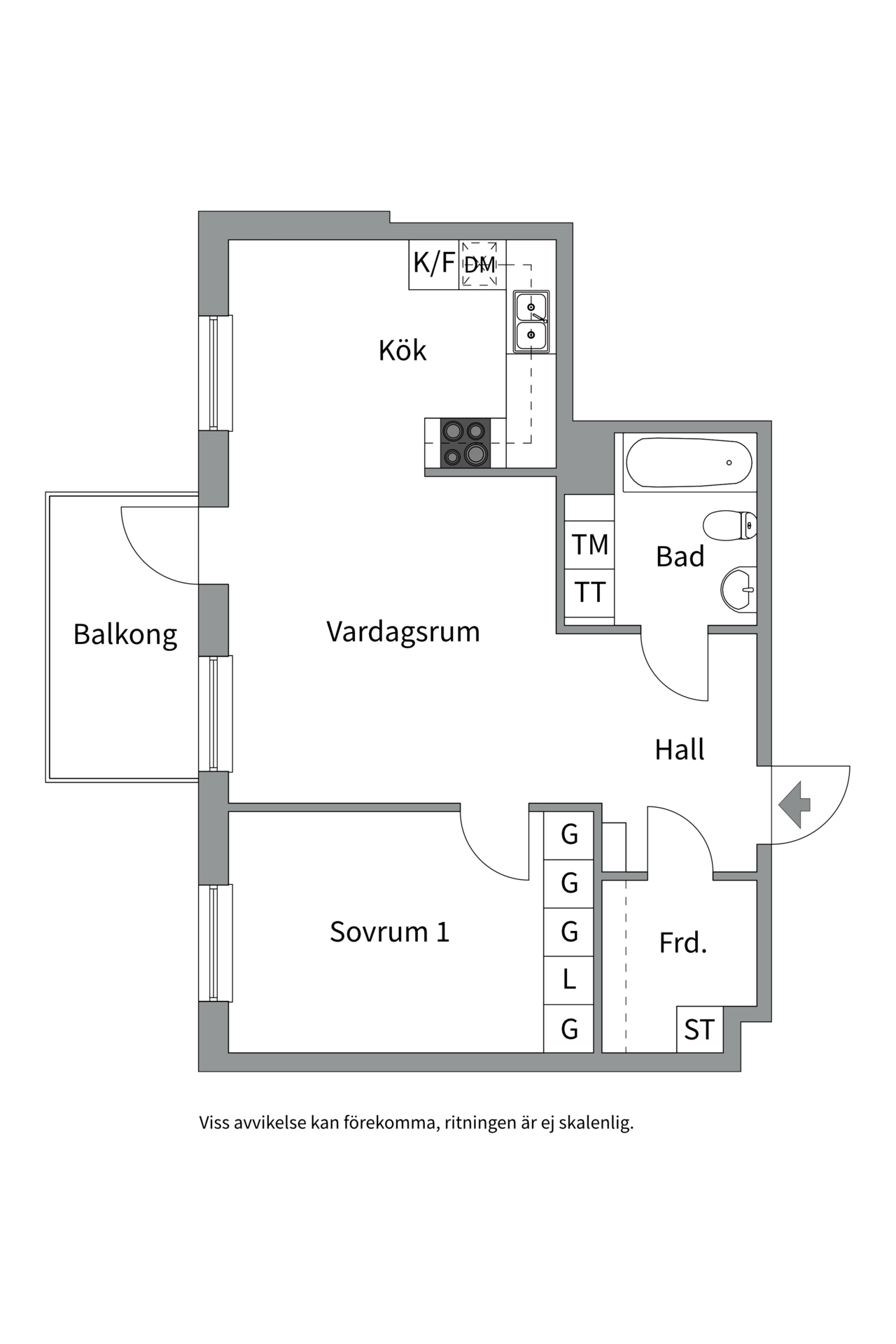 Bostadsbild från Kärrtorpsvägen 6, Till salu i Kärrtorp, Stockholm