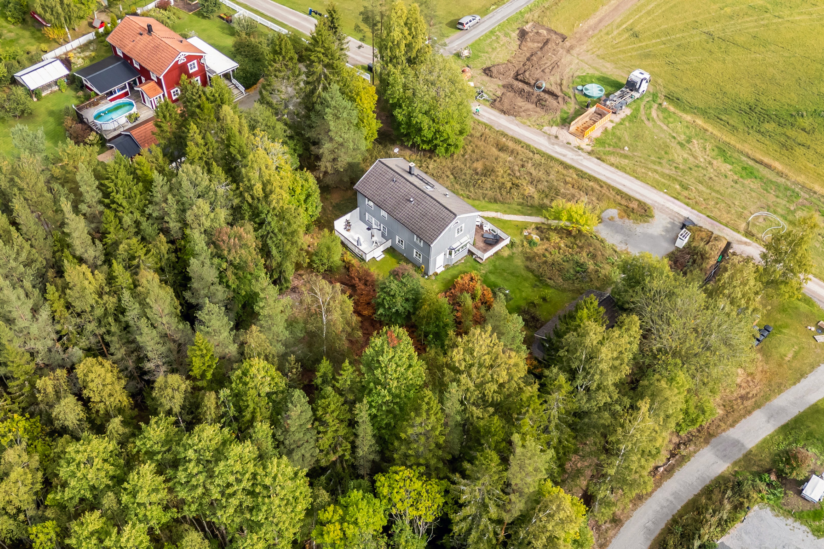 Bostadsbild från Holmskog 21, Kommande i Vänge, Uppsala