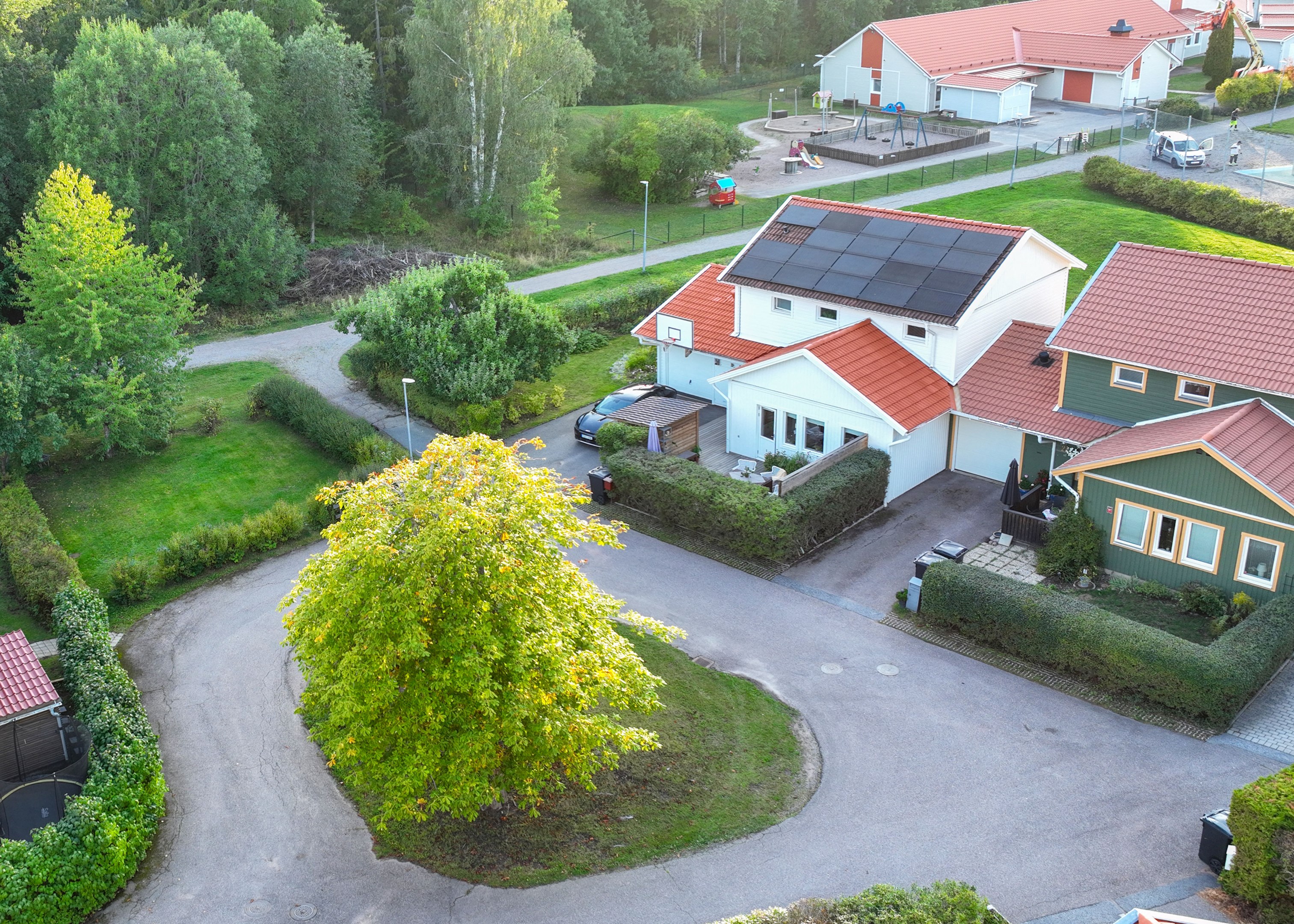 Bostadsbild från Solstrålevägen 23, Kommande i Storvreta, Uppsala