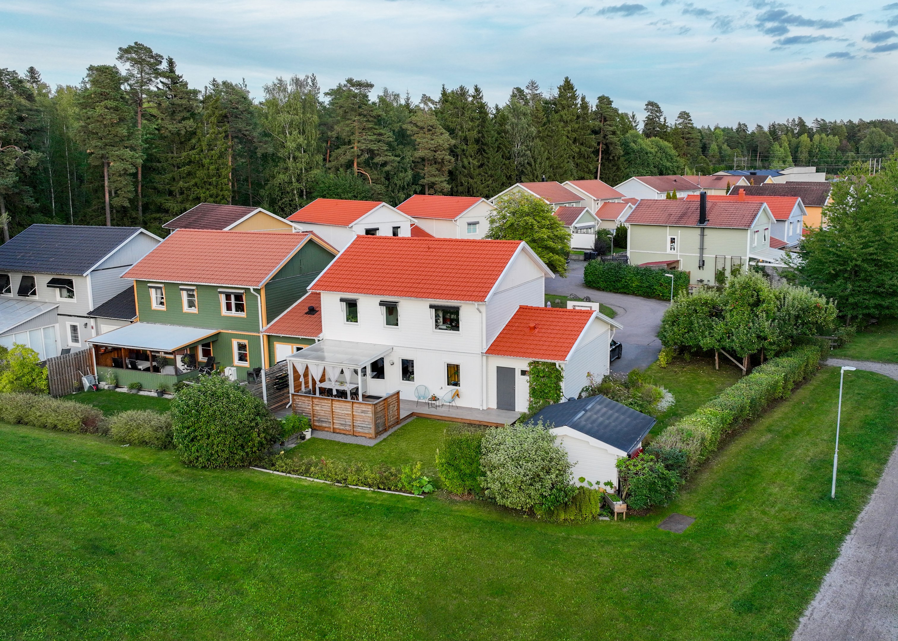 Bostadsbild från Solstrålevägen 23, Kommande i Storvreta, Uppsala