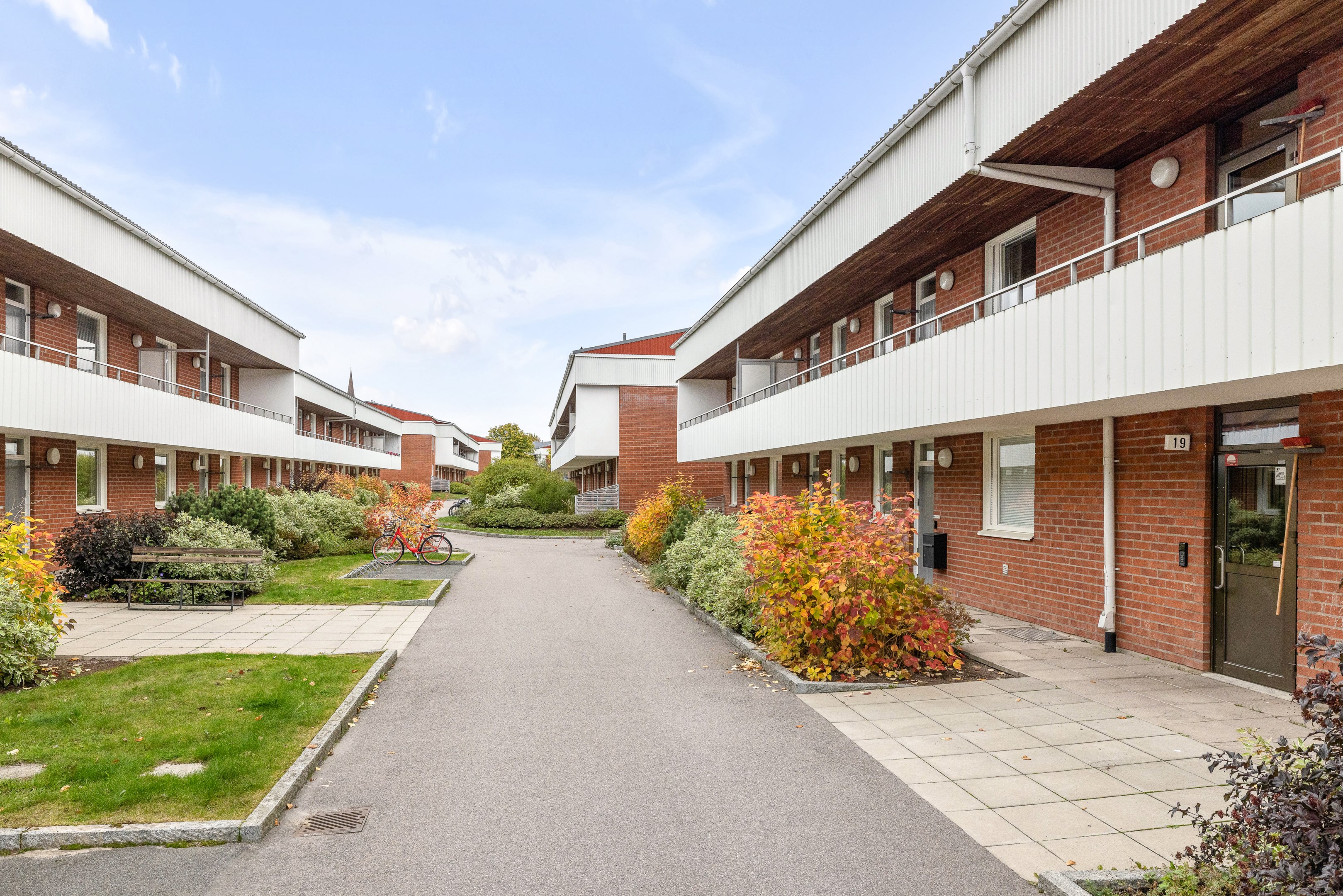 Bostadsbild från Fänkålsgatan 19, Kommande i Årsta, Uppsala