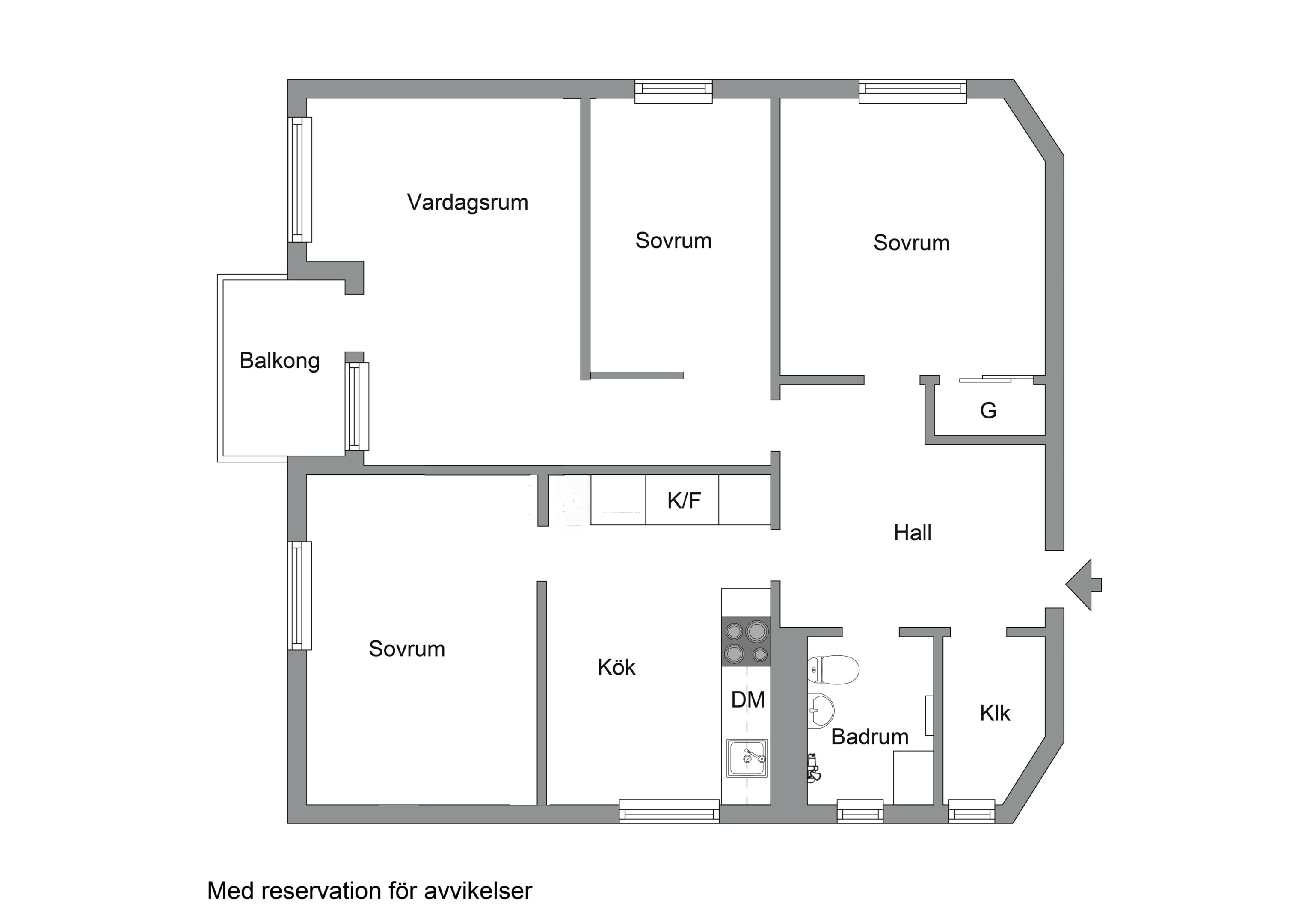 Bostadsbild från Mårdstigen 14, Kommande i Bergshamra, Solna