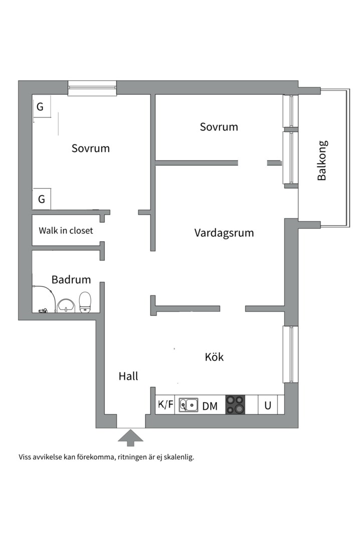 Planlösning från Höjdvägen 3D, Kommande i Eknäs, Nacka