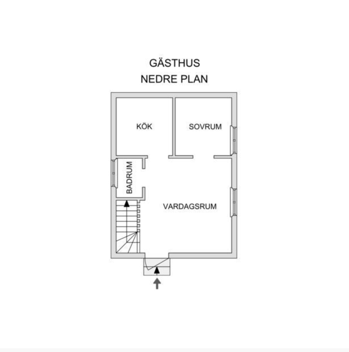 Bostadsbild från Klysvägen 3, Kommande i Södra kopparmora, Värmdö