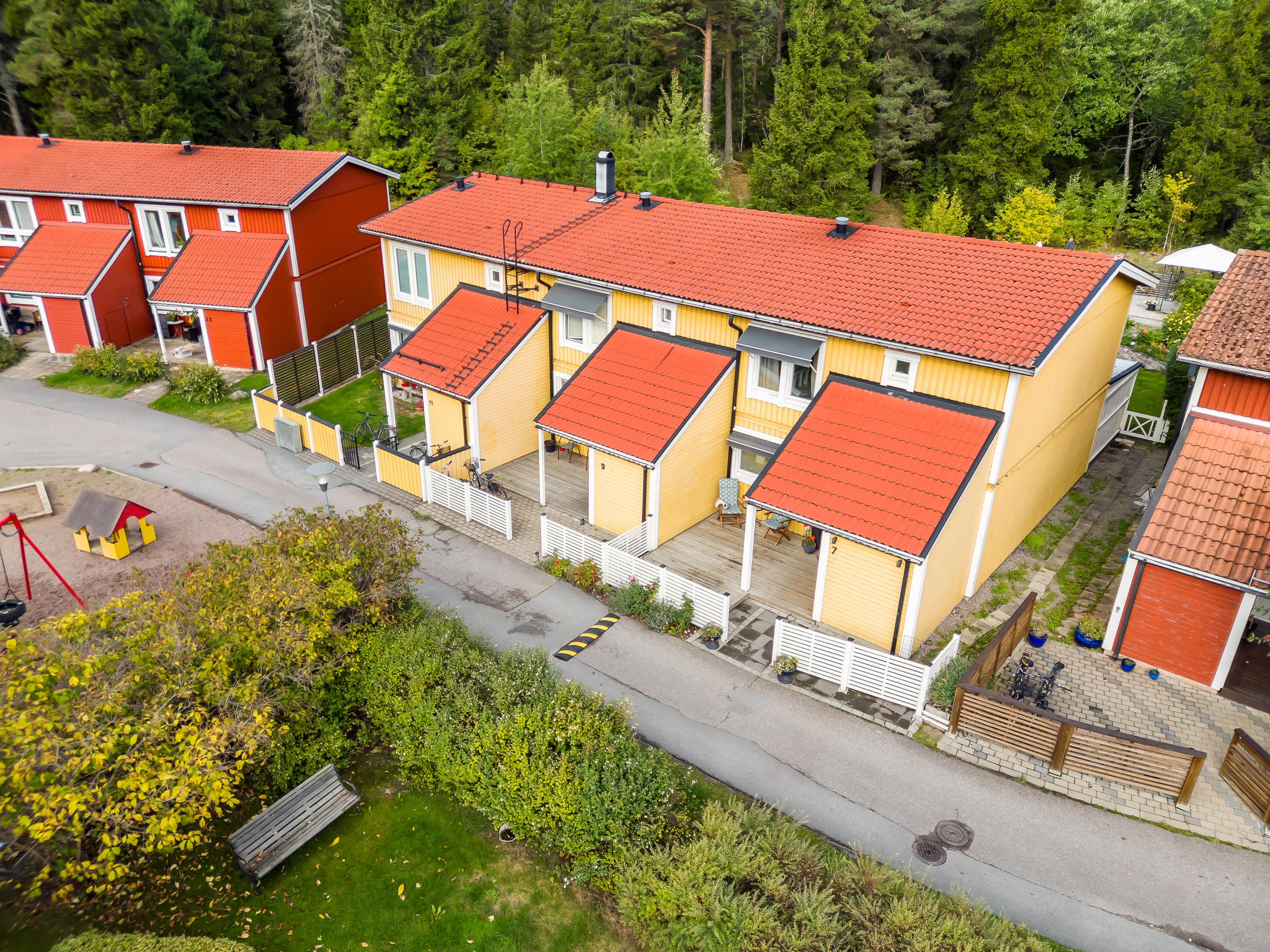 Bostadsbild från Åskmolnsvägen 7, Kommande i Storvreta, Uppsala