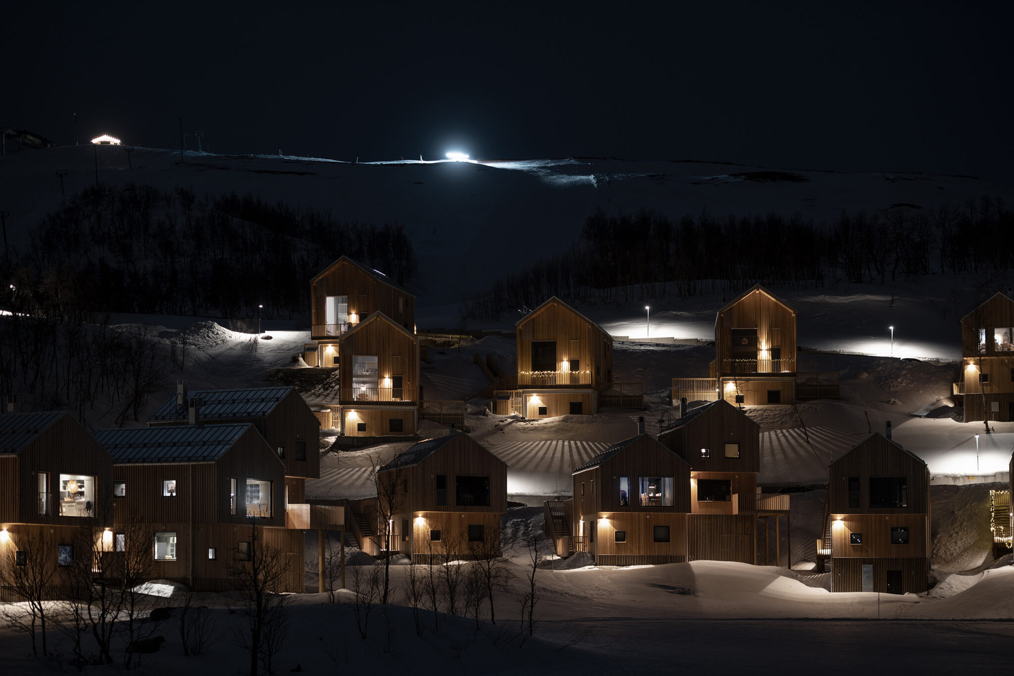 Natt i Fjällöga. Foto: Christian Åslund.
