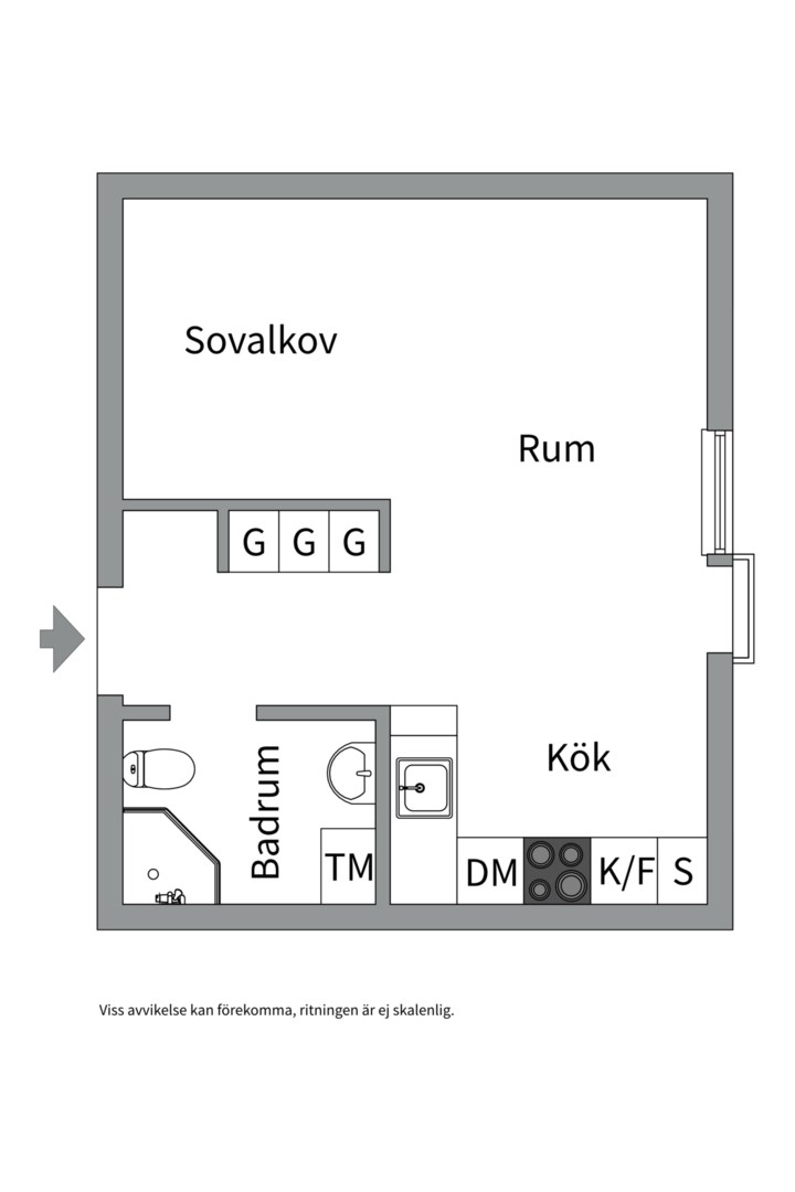Planlösning från Ekvägen 2A, Kommande i Saltsjöbaden, Nacka