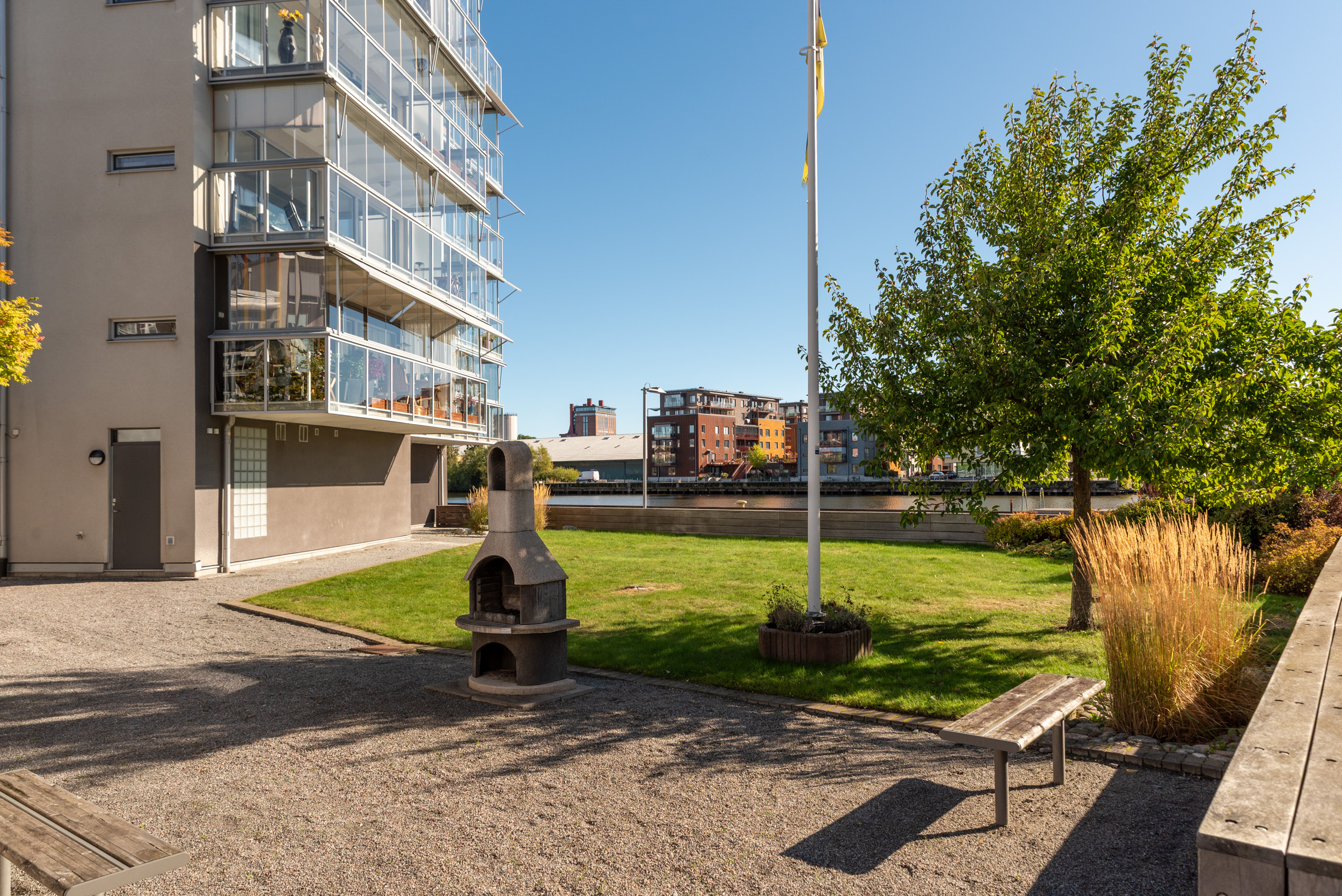 Bostadsbild från Magasinsgatan 4, Kommande i Östra Hamnen, Västerås