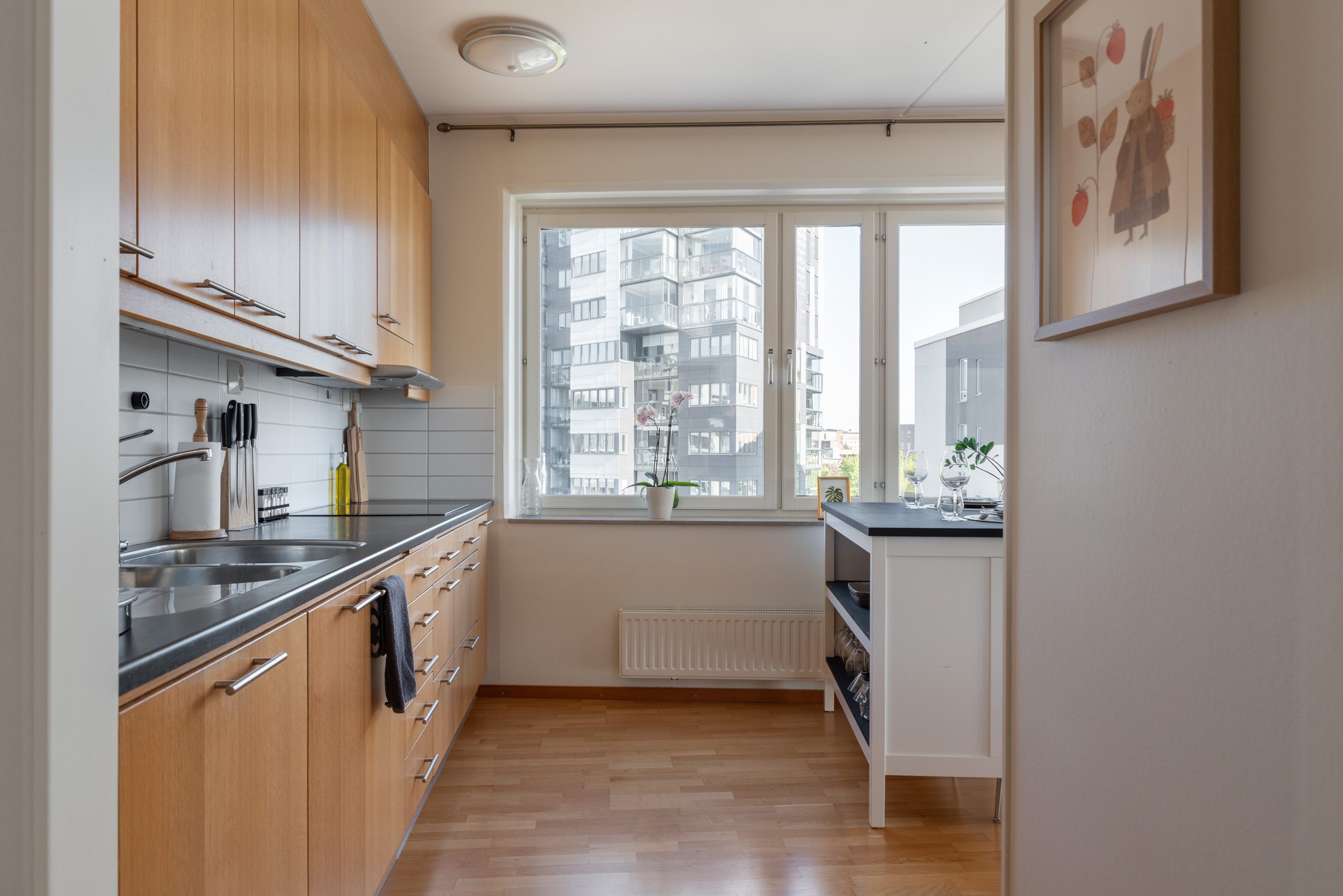 Bostadsbild från Magasinsgatan 4, Kommande i Östra Hamnen, Västerås