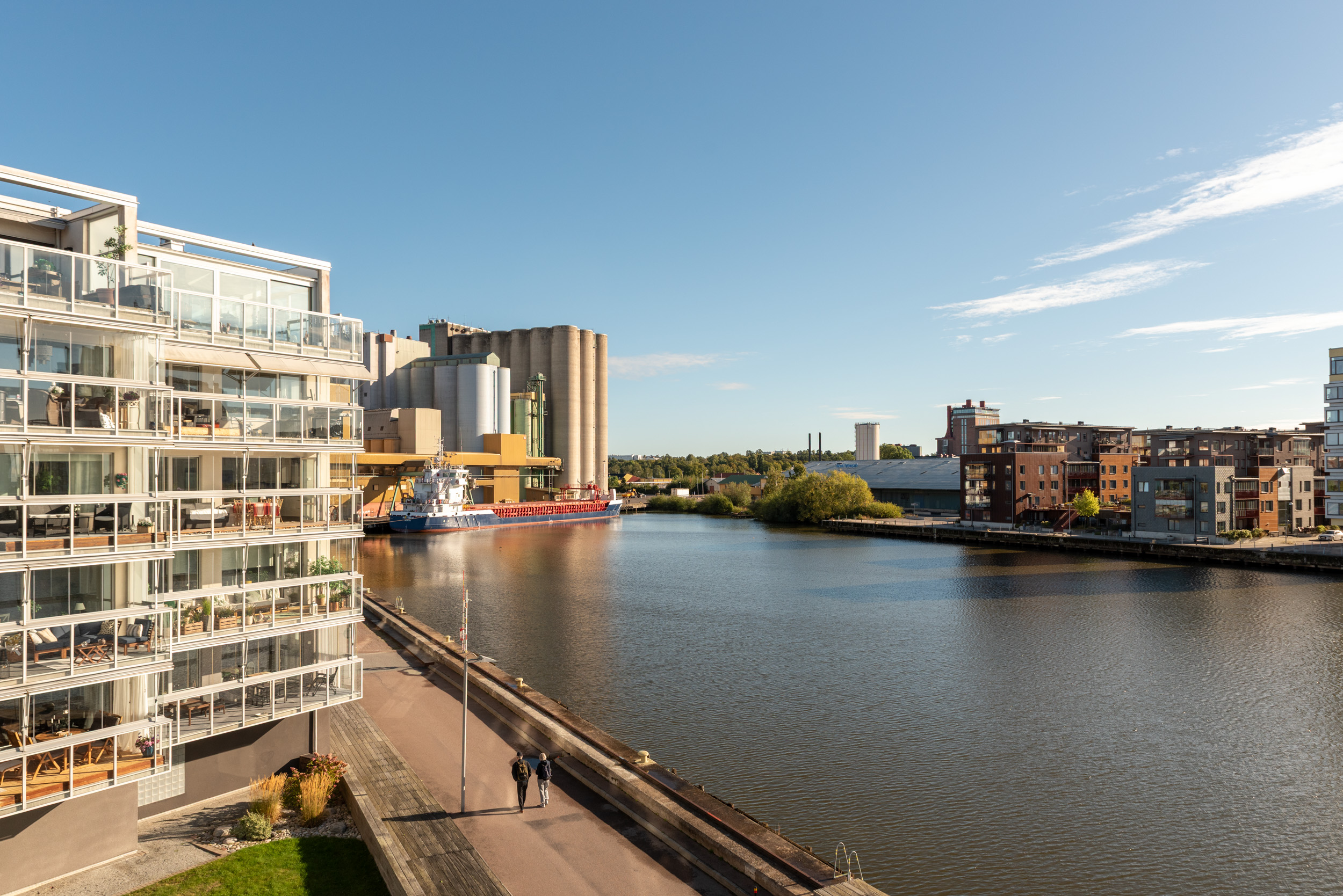 Bostadsbild från Magasinsgatan 4, Kommande i Östra Hamnen, Västerås