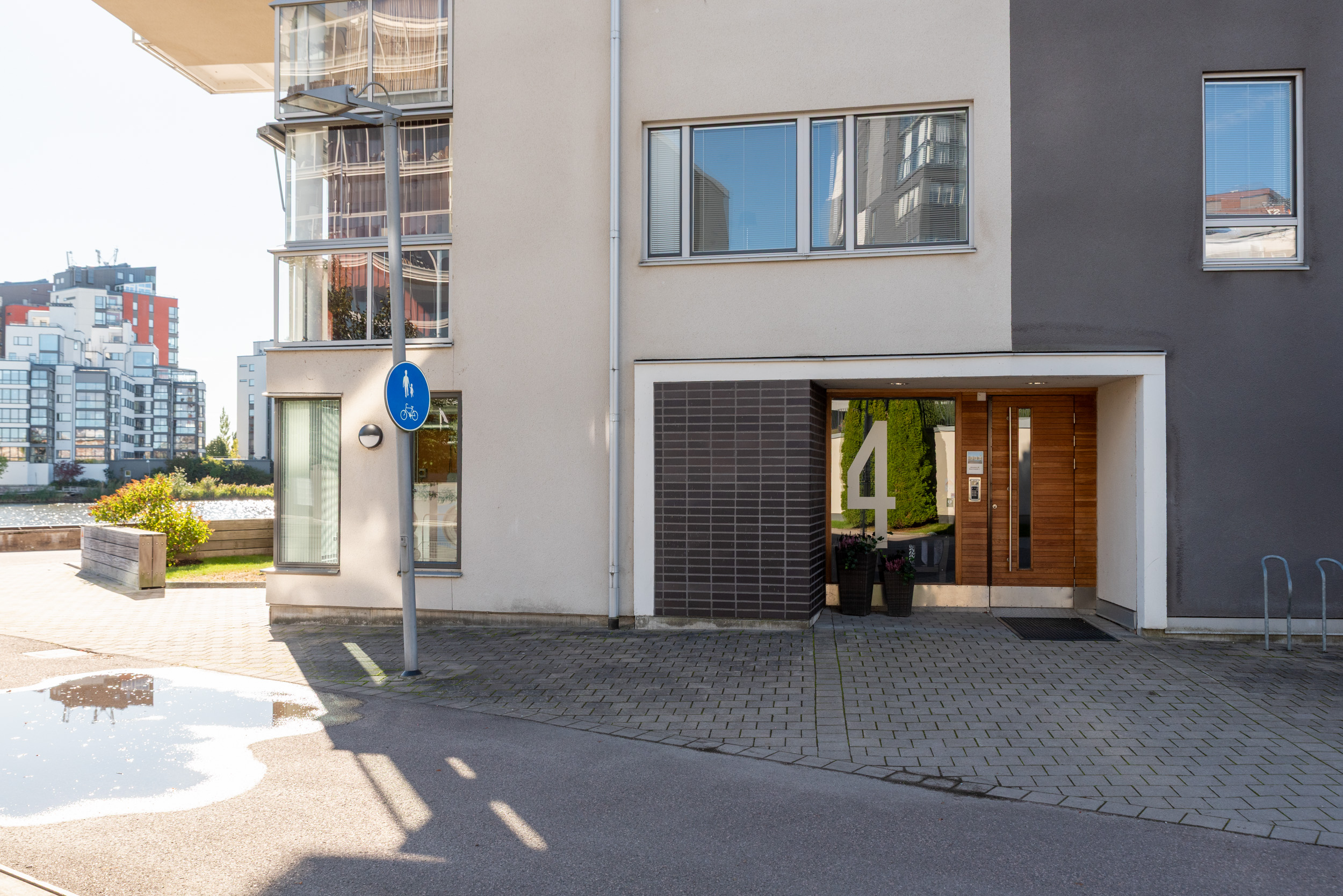 Bostadsbild från Magasinsgatan 4, Kommande i Östra Hamnen, Västerås