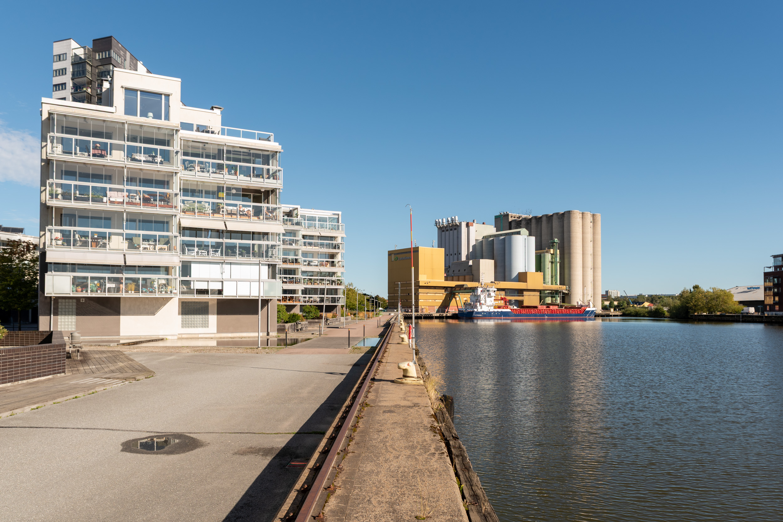 Bostadsbild från Magasinsgatan 4, Kommande i Östra Hamnen, Västerås