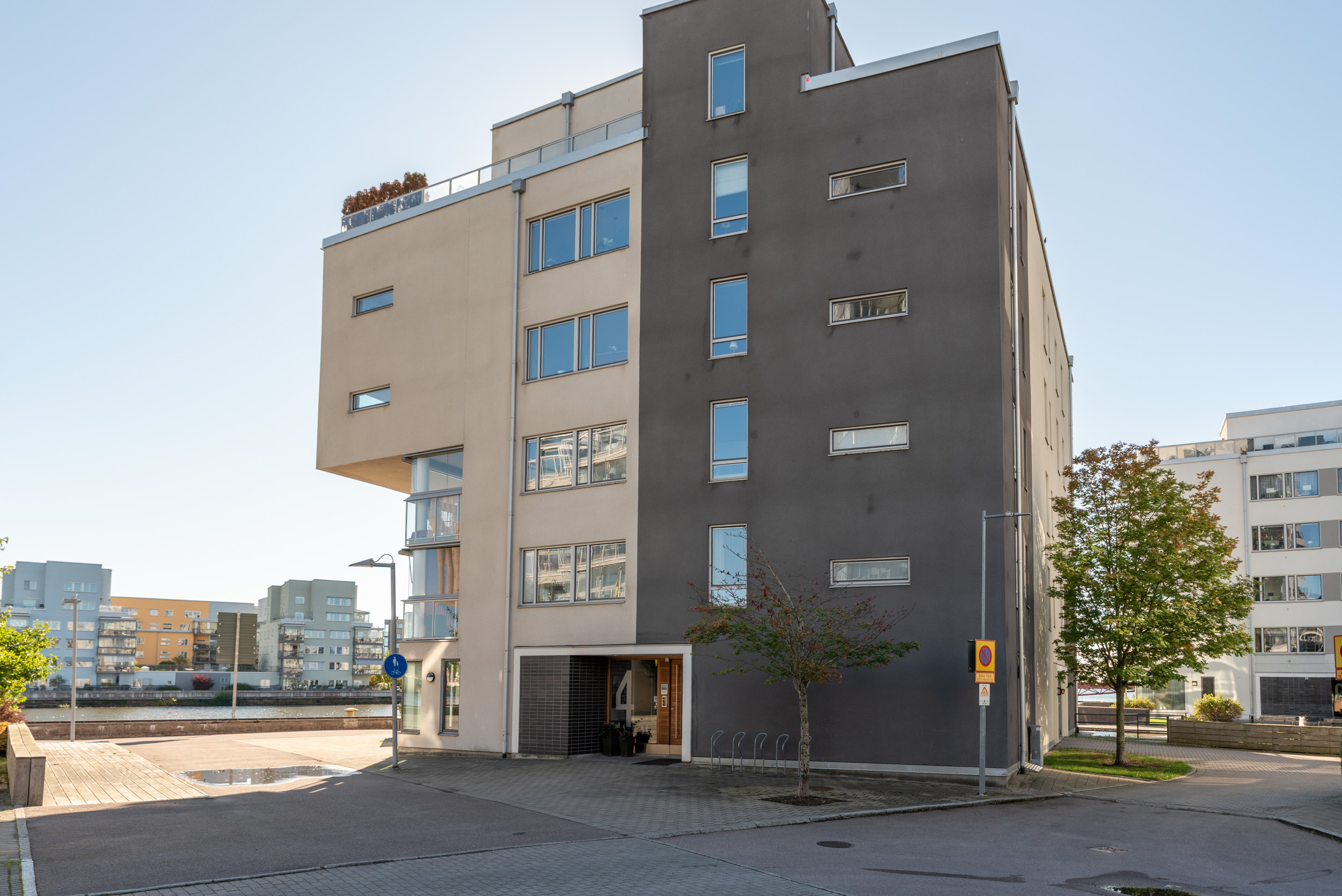 Bostadsbild från Magasinsgatan 4, Kommande i Östra Hamnen, Västerås