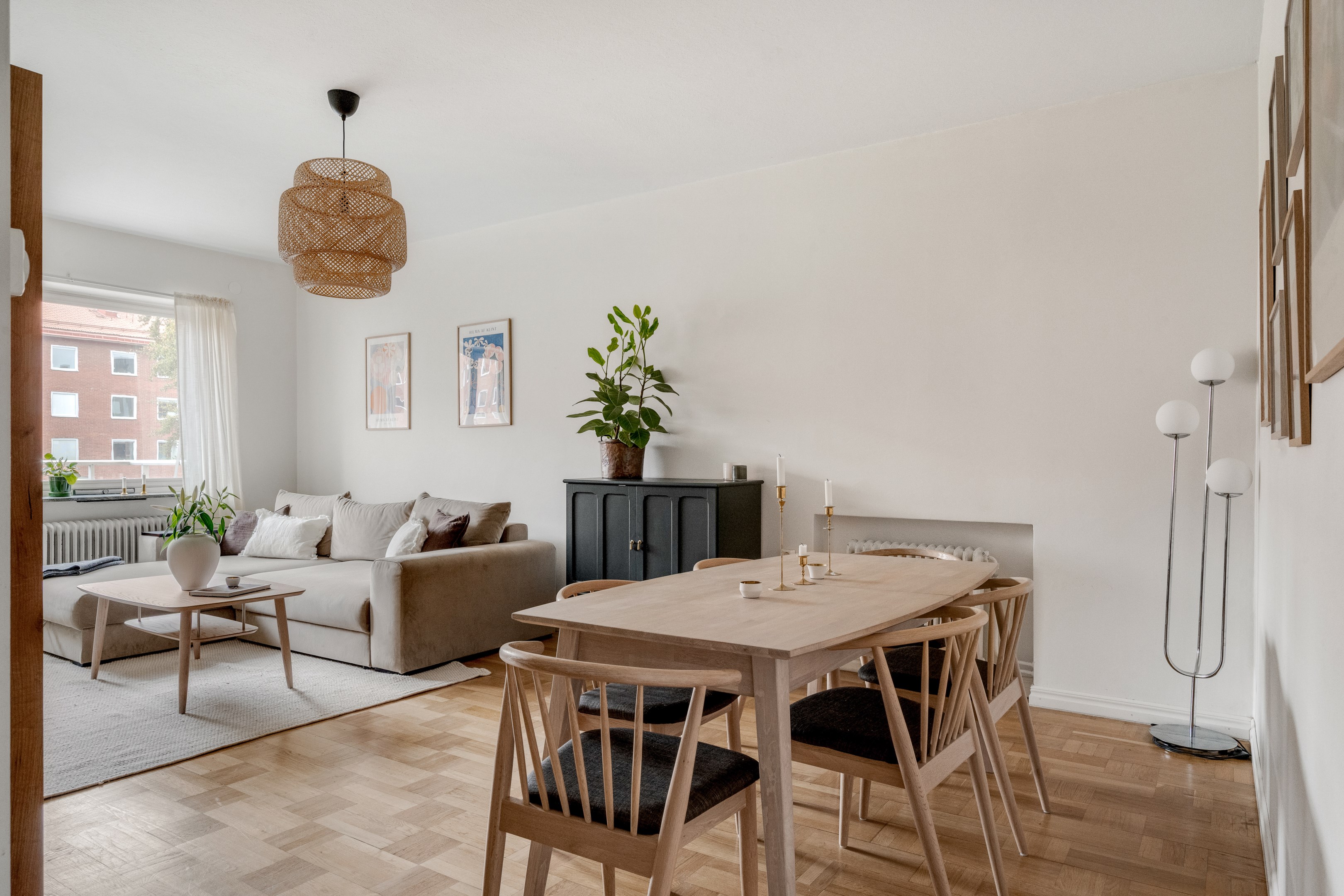 Bostadsbild från Sturegatan 16B, Kommande i Luthagen, Uppsala