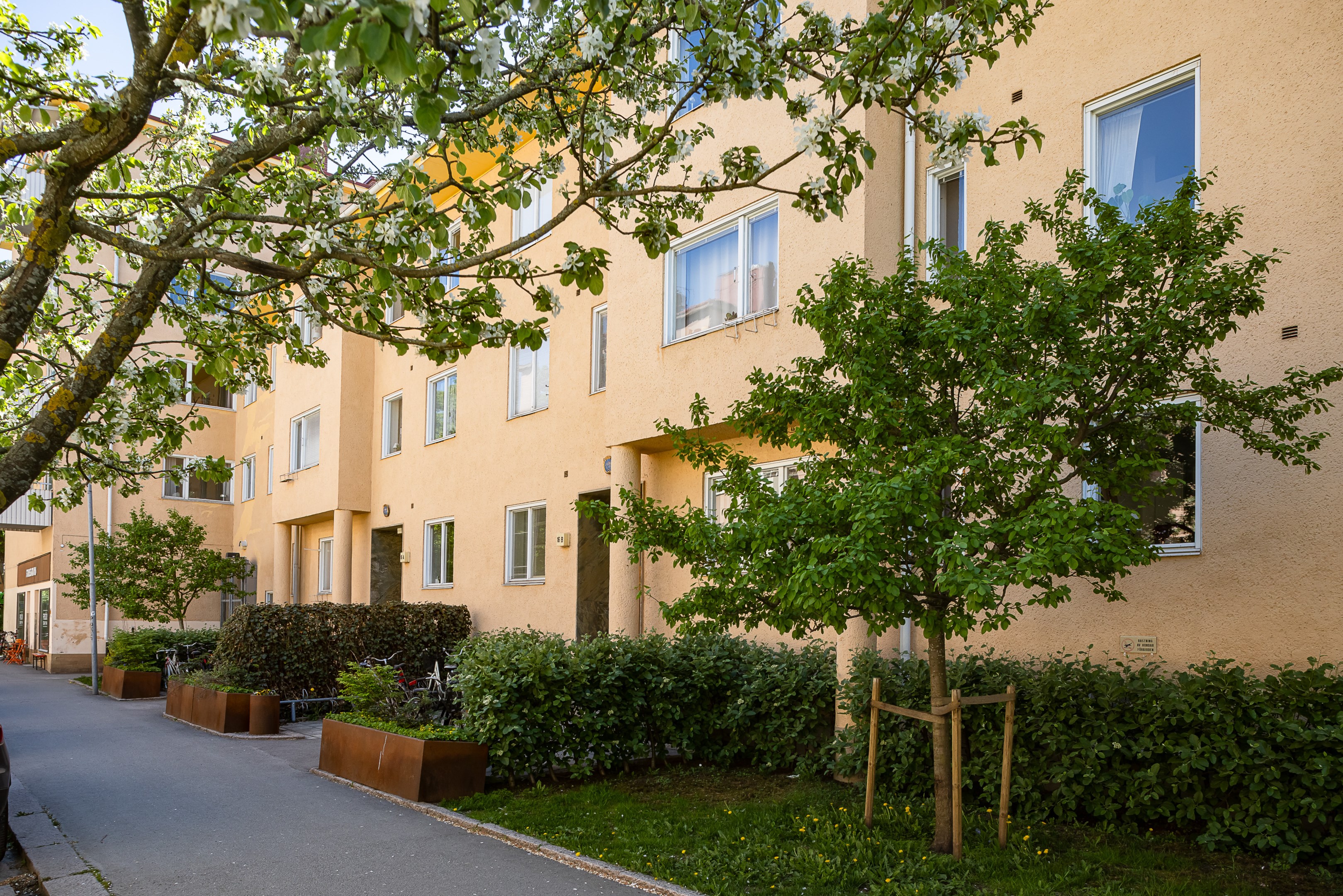 Bostadsbild från Sturegatan 16B, Kommande i Luthagen, Uppsala