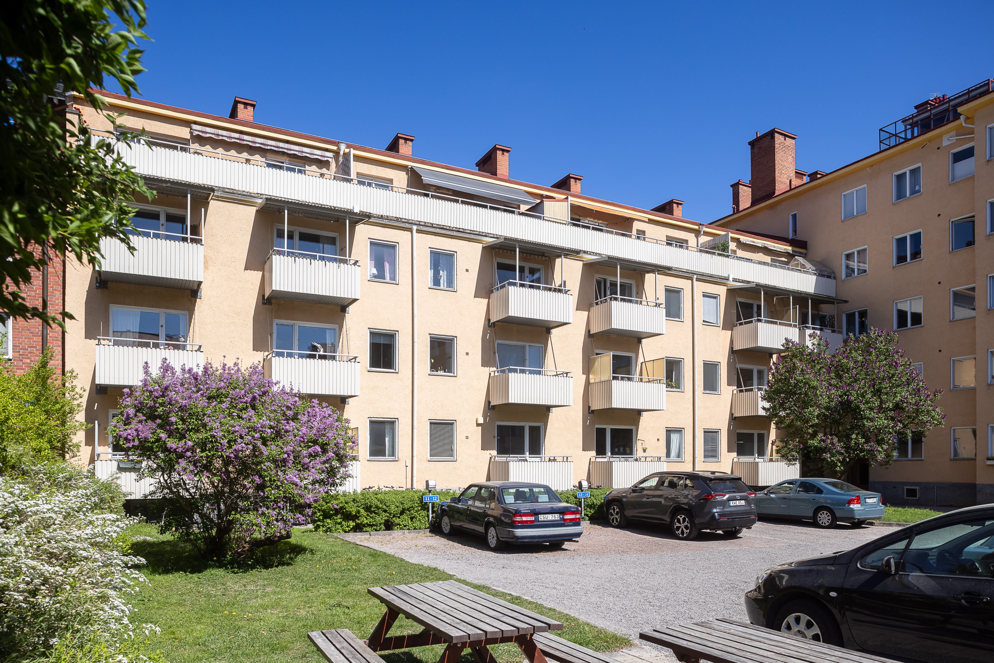 Bostadsbild från Sturegatan 16B, Kommande i Luthagen, Uppsala