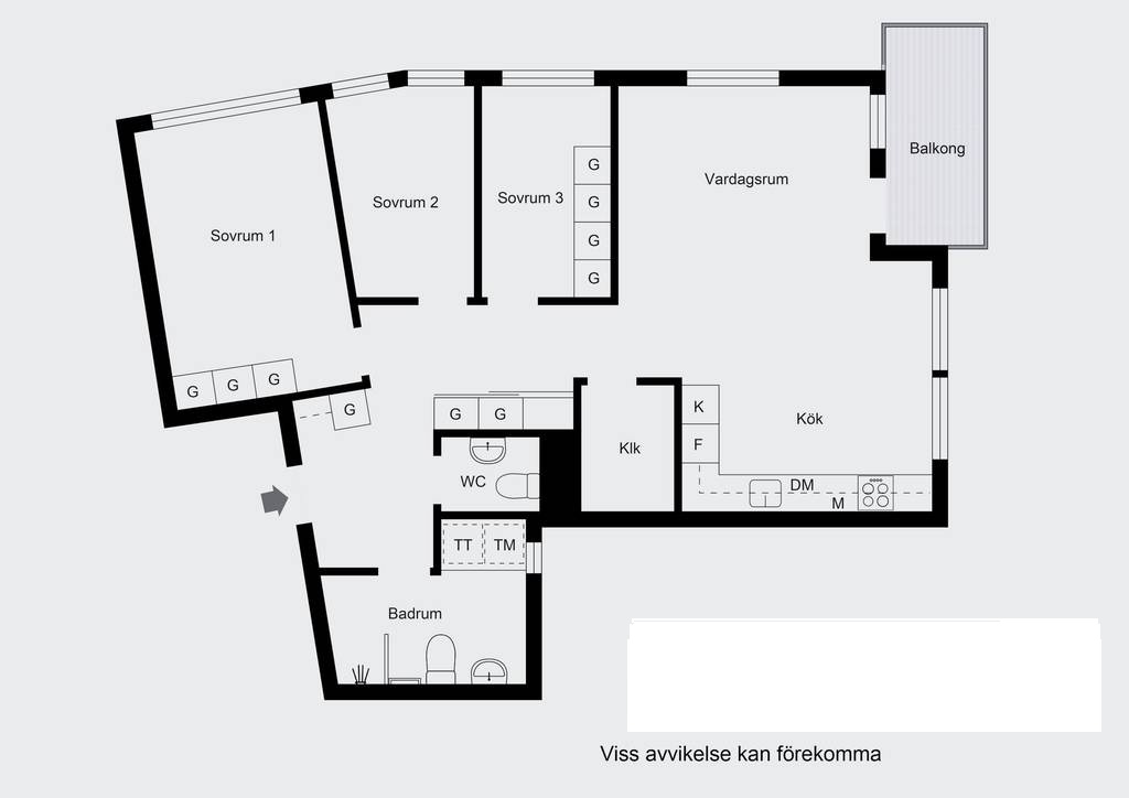 Bostadsbild från Sylvangatan 9, Såld i Haga, Norra, Solna