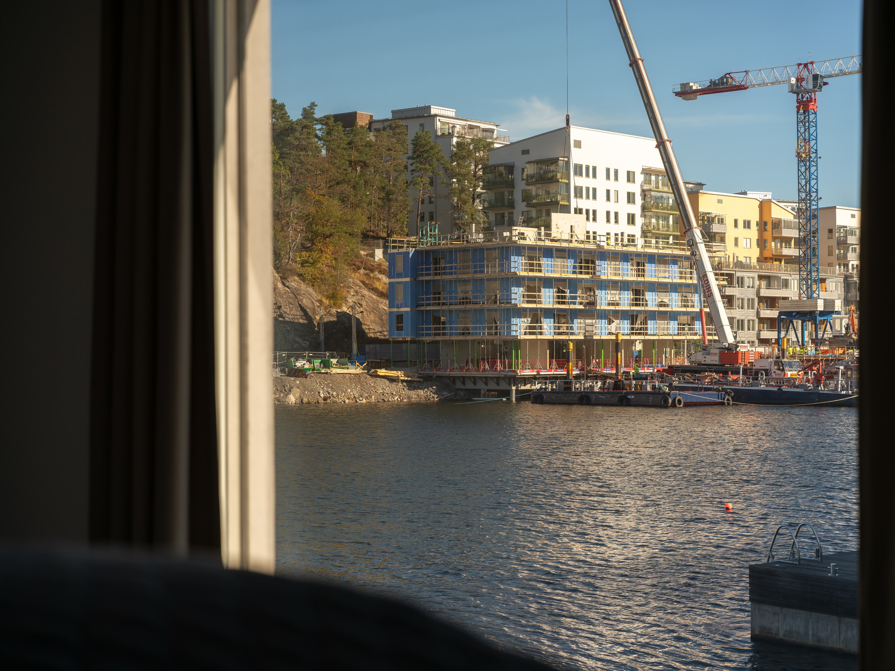 Bostadsbild från Marinstadsvägen 21A, Kommande i Marinstaden, Nacka