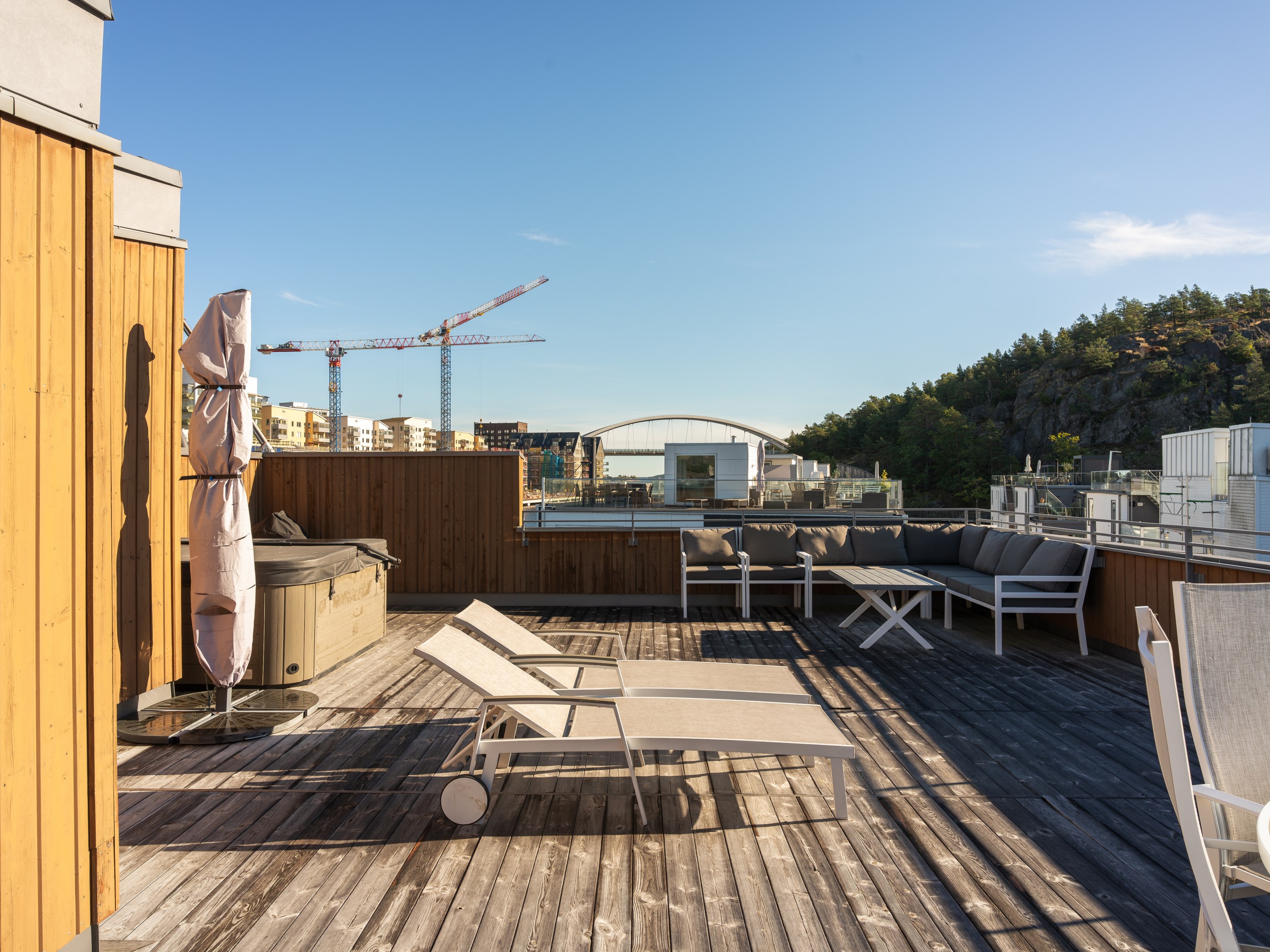 Bostadsbild från Marinstadsvägen 21A, Kommande i Marinstaden, Nacka