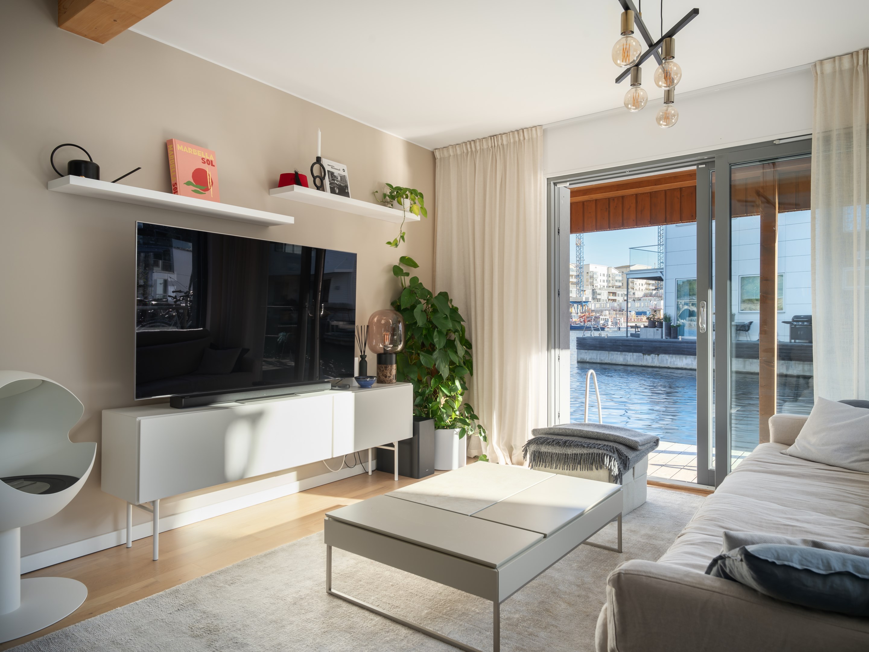 Bostadsbild från Marinstadsvägen 21A, Kommande i Marinstaden, Nacka