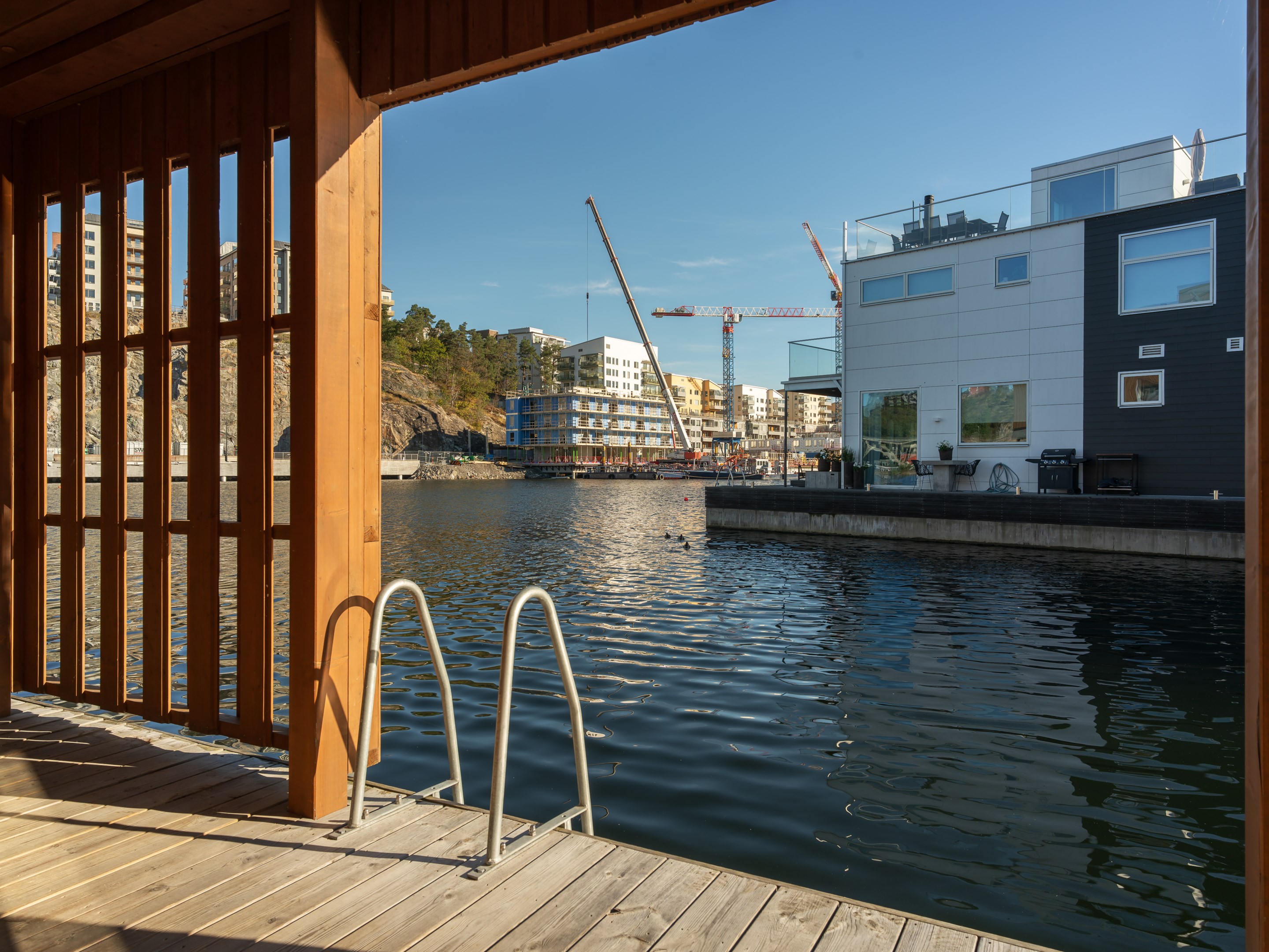 Bostadsbild från Marinstadsvägen 21A, Kommande i Marinstaden, Nacka