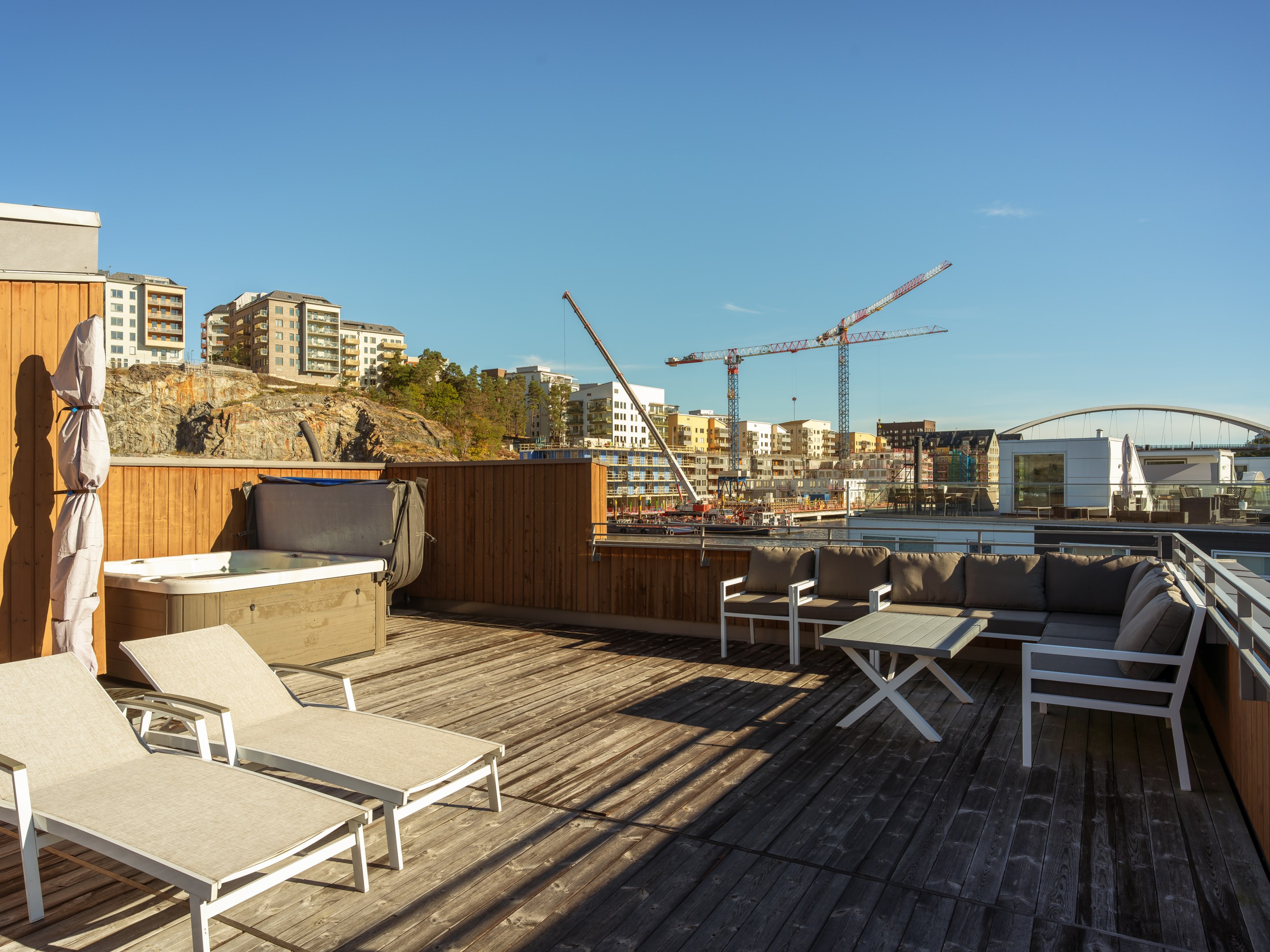 Bostadsbild från Marinstadsvägen 21A, Kommande i Marinstaden, Nacka
