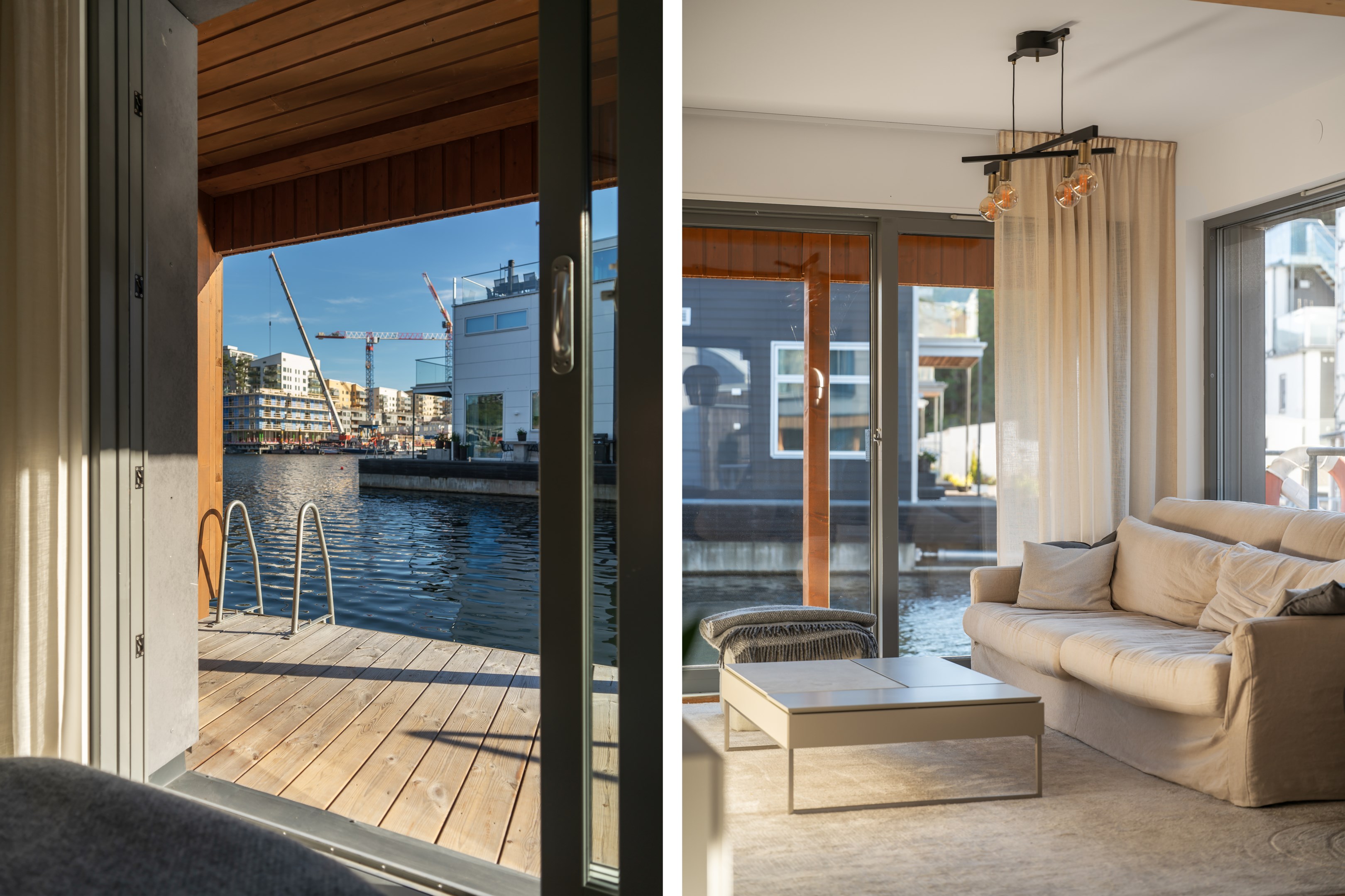 Bostadsbild från Marinstadsvägen 21A, Kommande i Marinstaden, Nacka