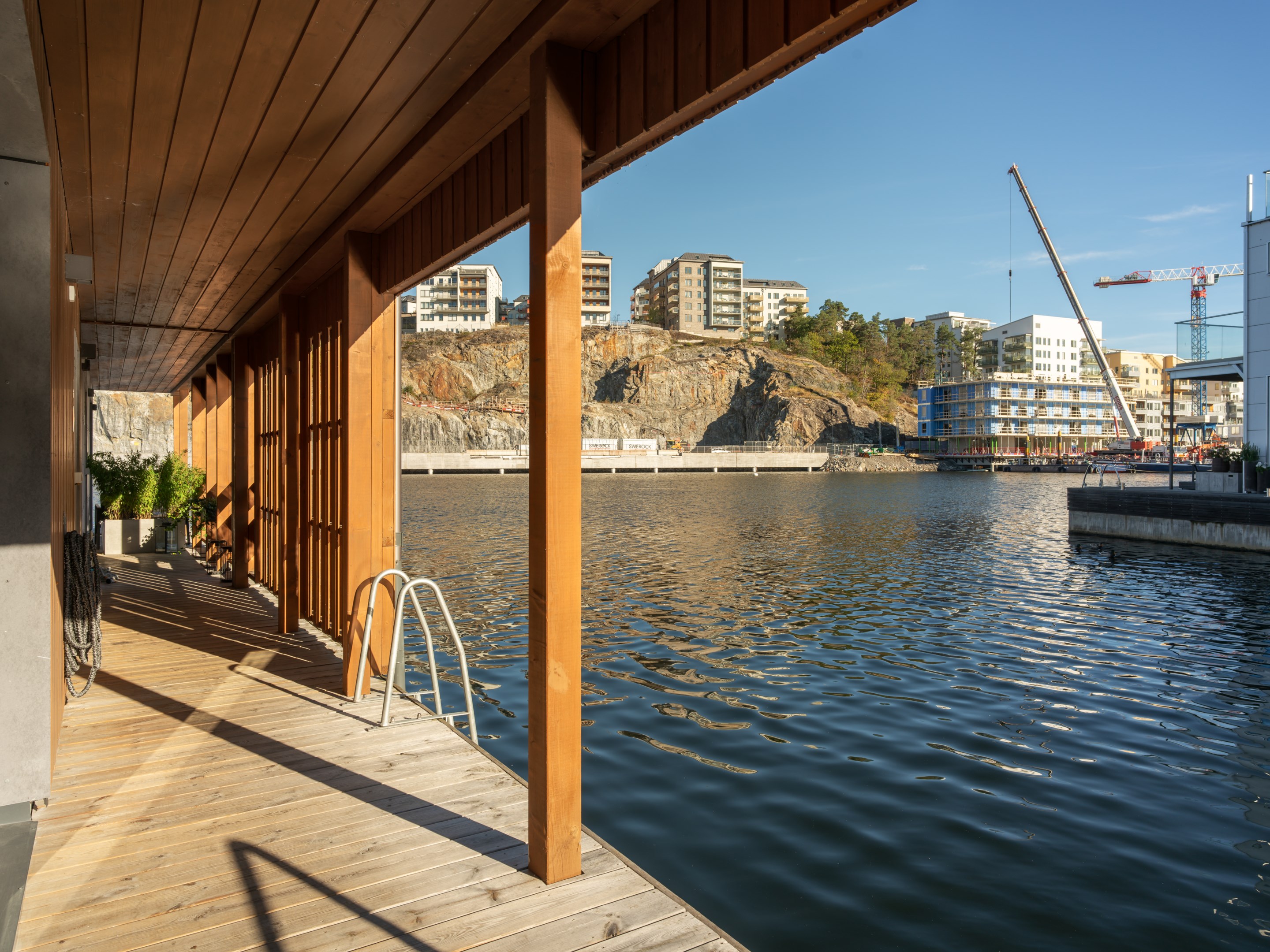 Bostadsbild från Marinstadsvägen 21A, Kommande i Marinstaden, Nacka