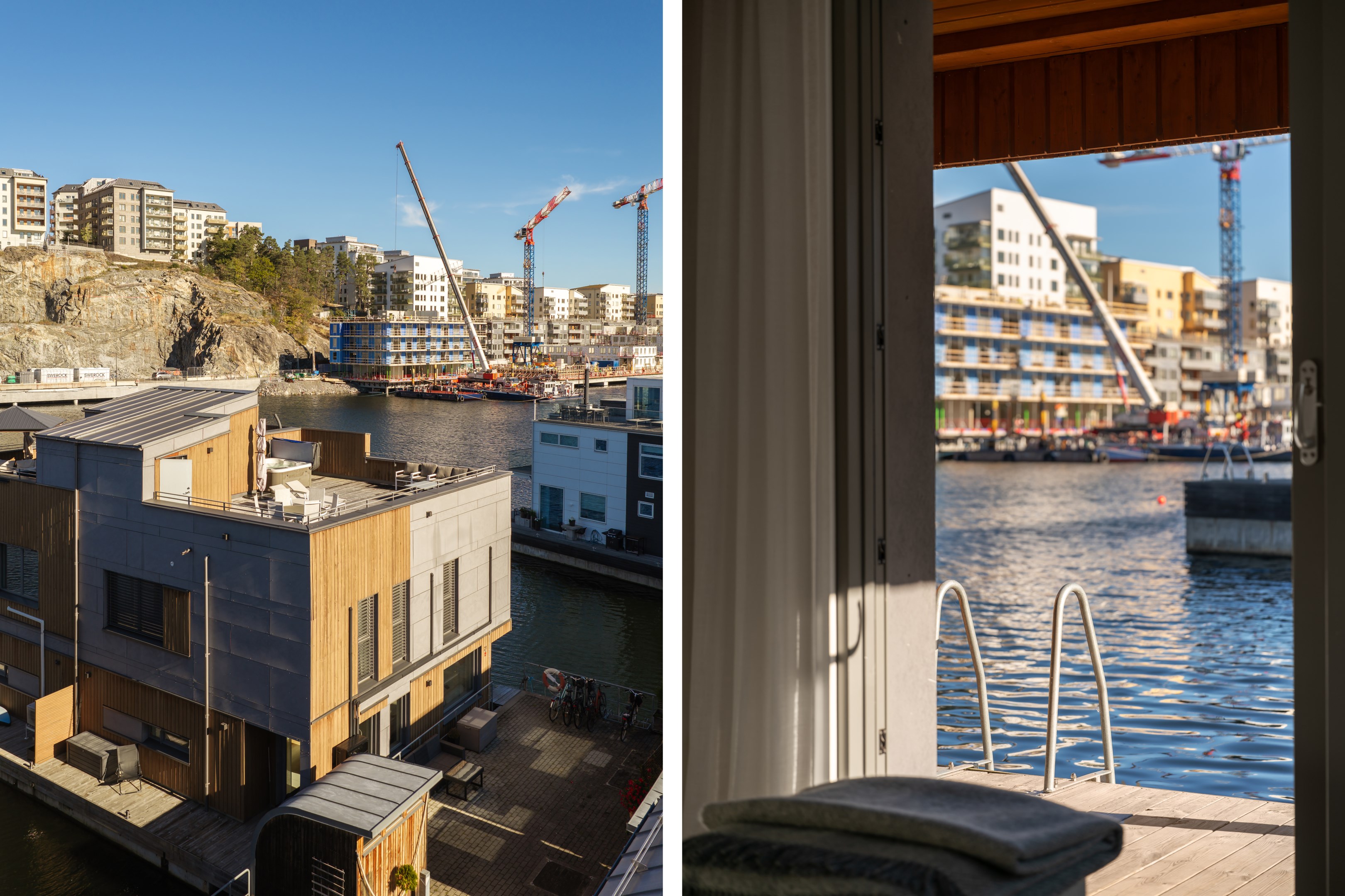 Bostadsbild från Marinstadsvägen 21A, Kommande i Marinstaden, Nacka