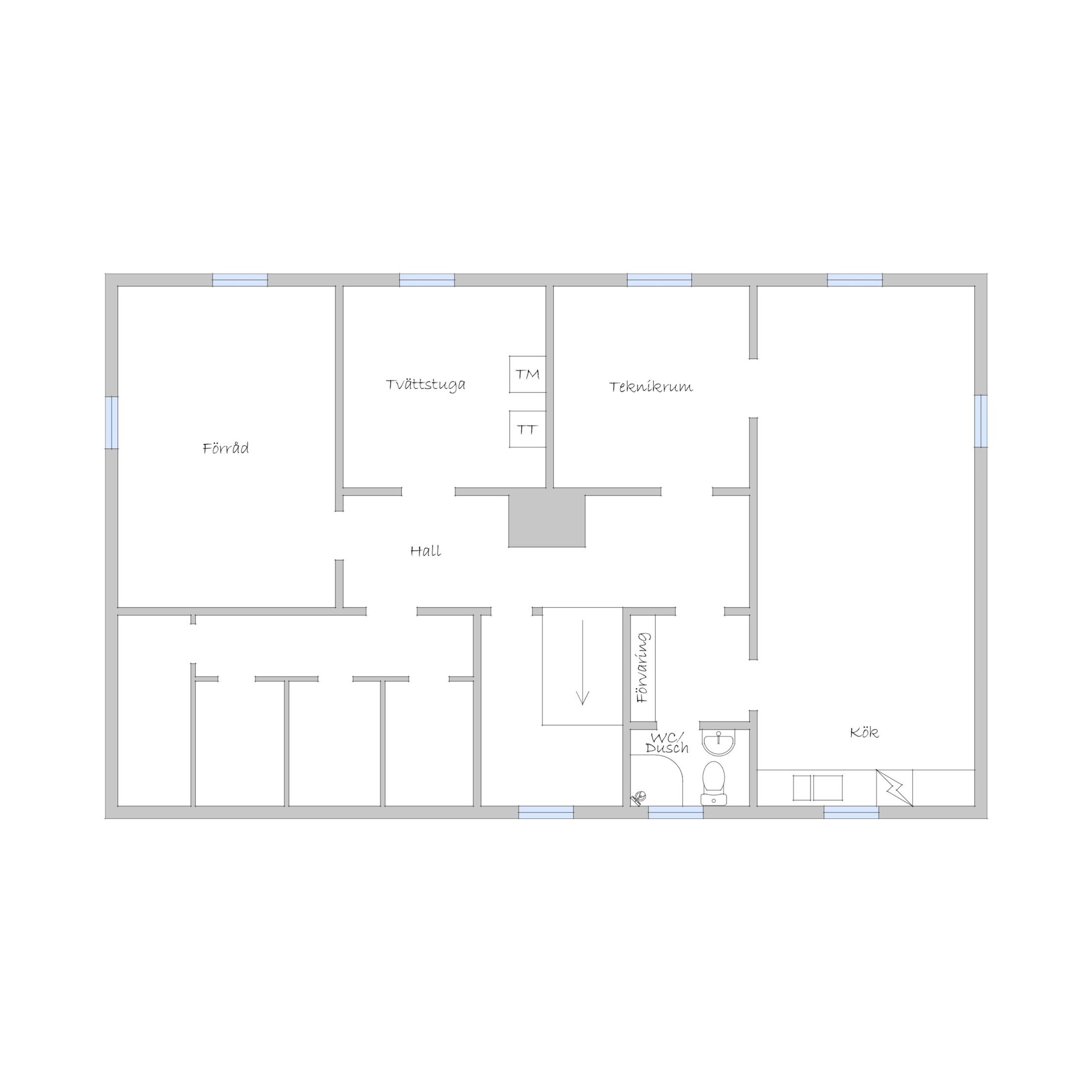 Källarplan