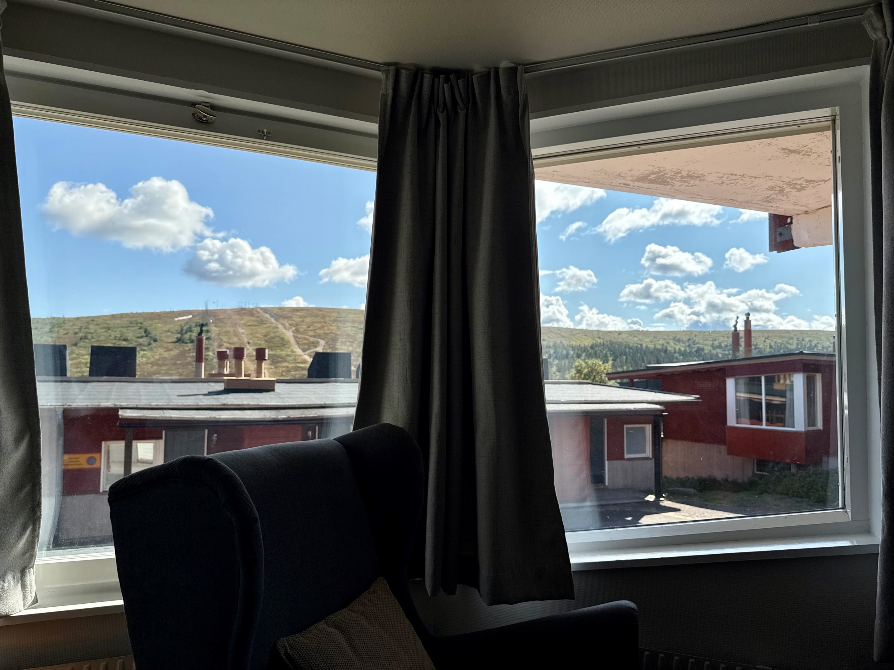 Utsikt mot backen på Högis exempelbild 1