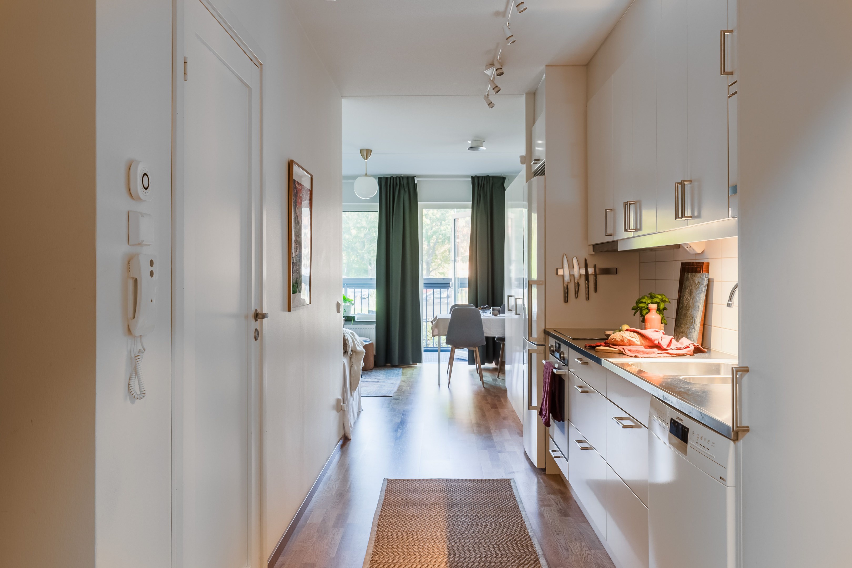 Bostadsbild från Råbyvägen 86, Kommande i Kapellgärdet, Uppsala